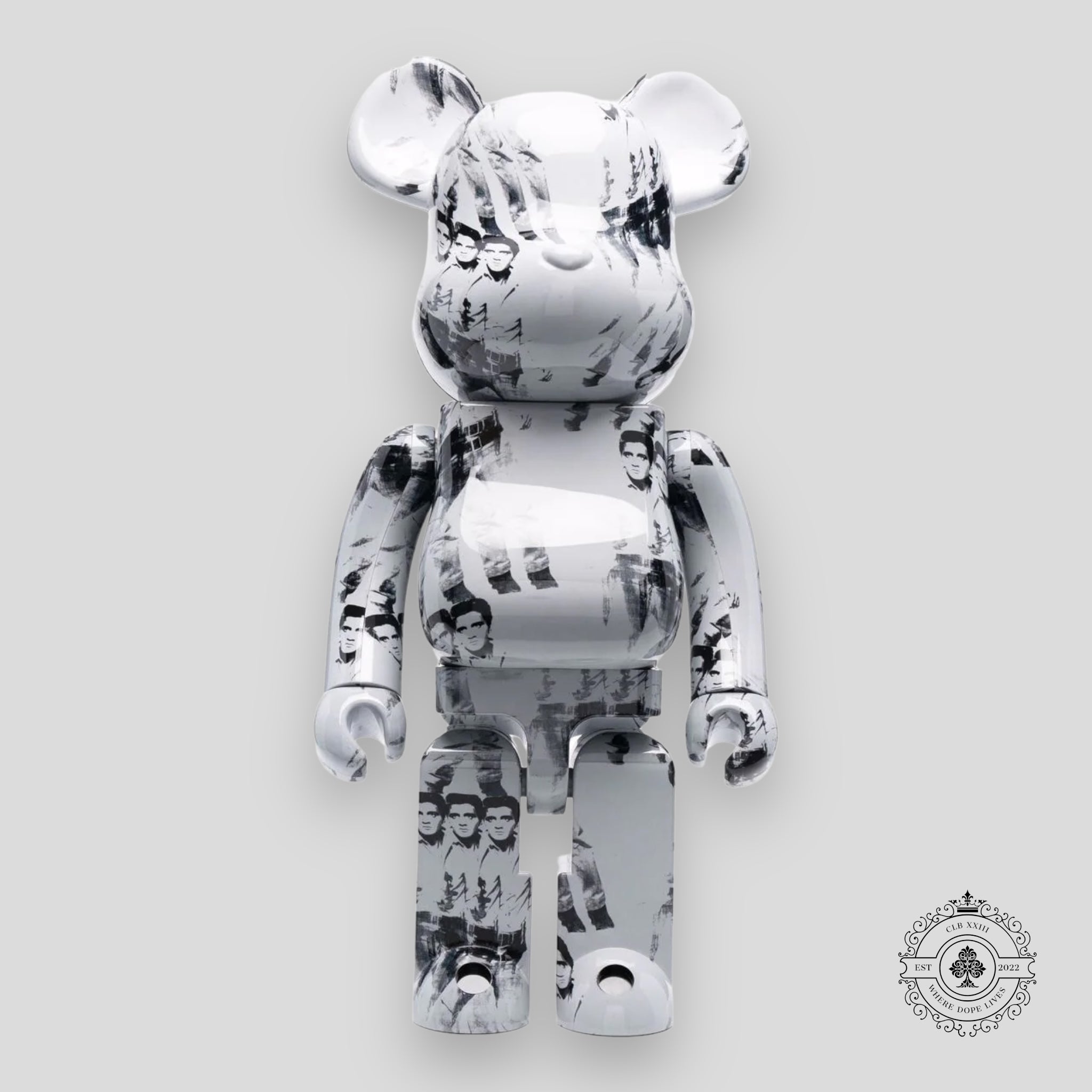 Bearbrick Andy Warhol's Elvis Presley 1000%