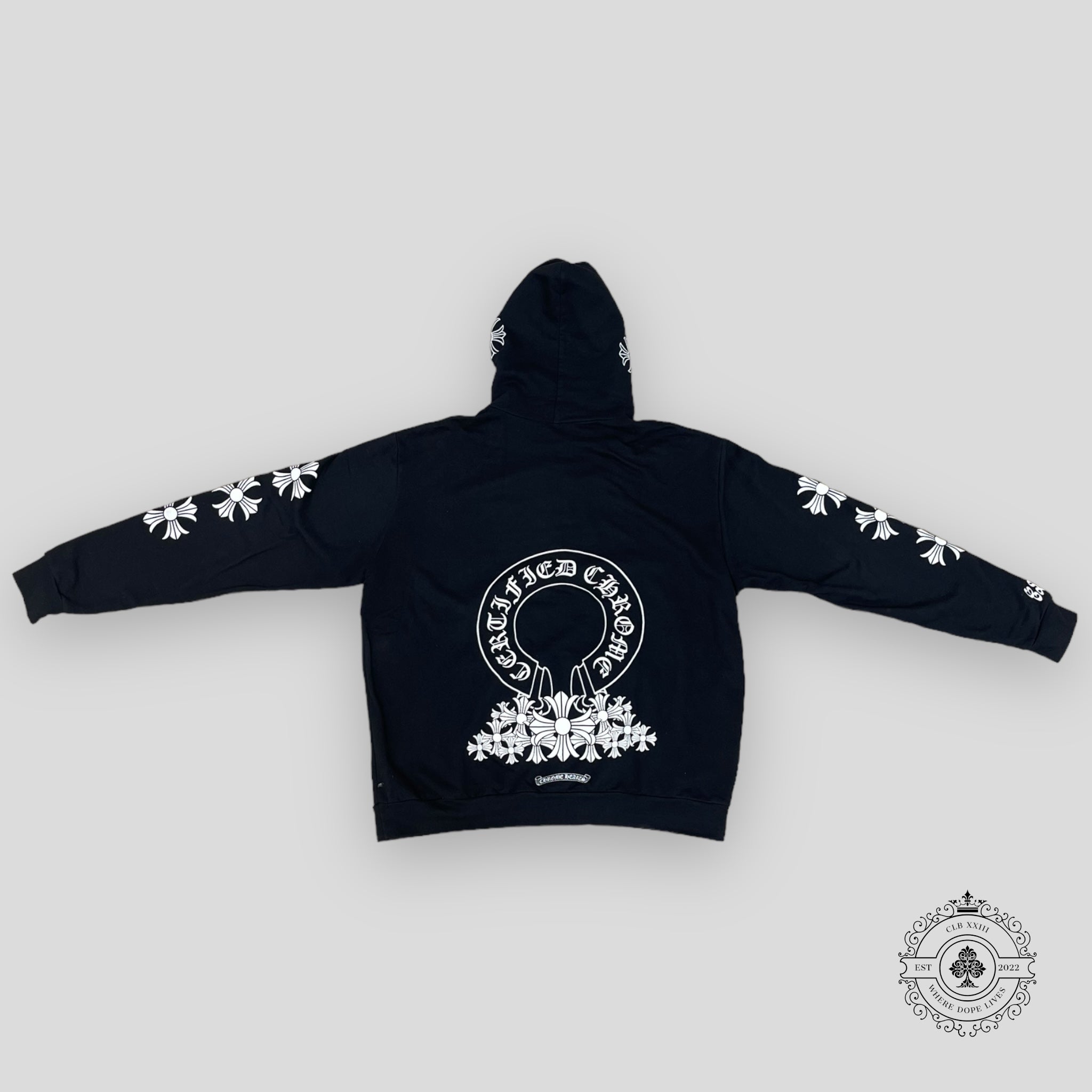 Chrome Hearts Drake Certified Lover Boy Hoodie in Black