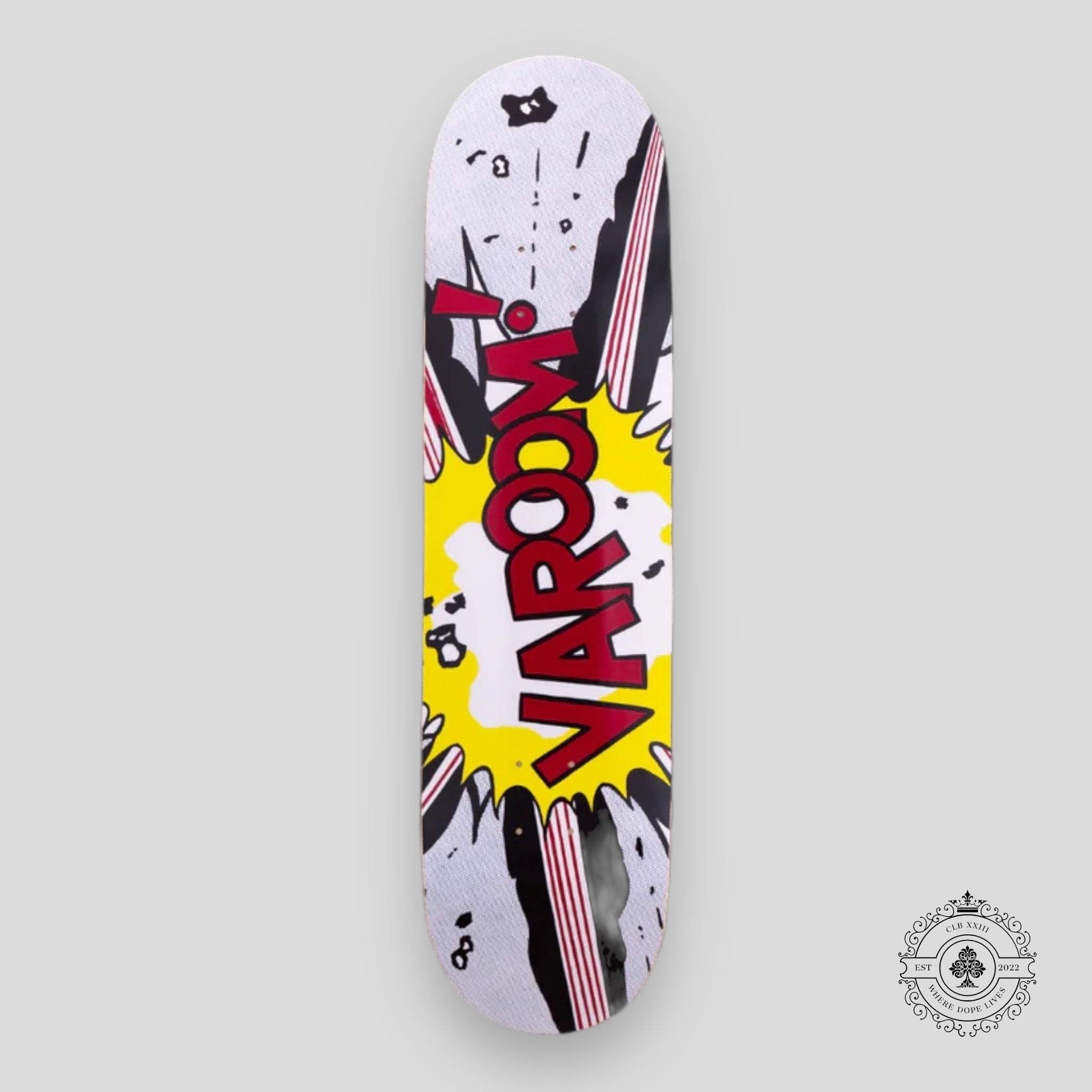 Roy Lichtenstein (Varoom!, 1963) Skatedeck