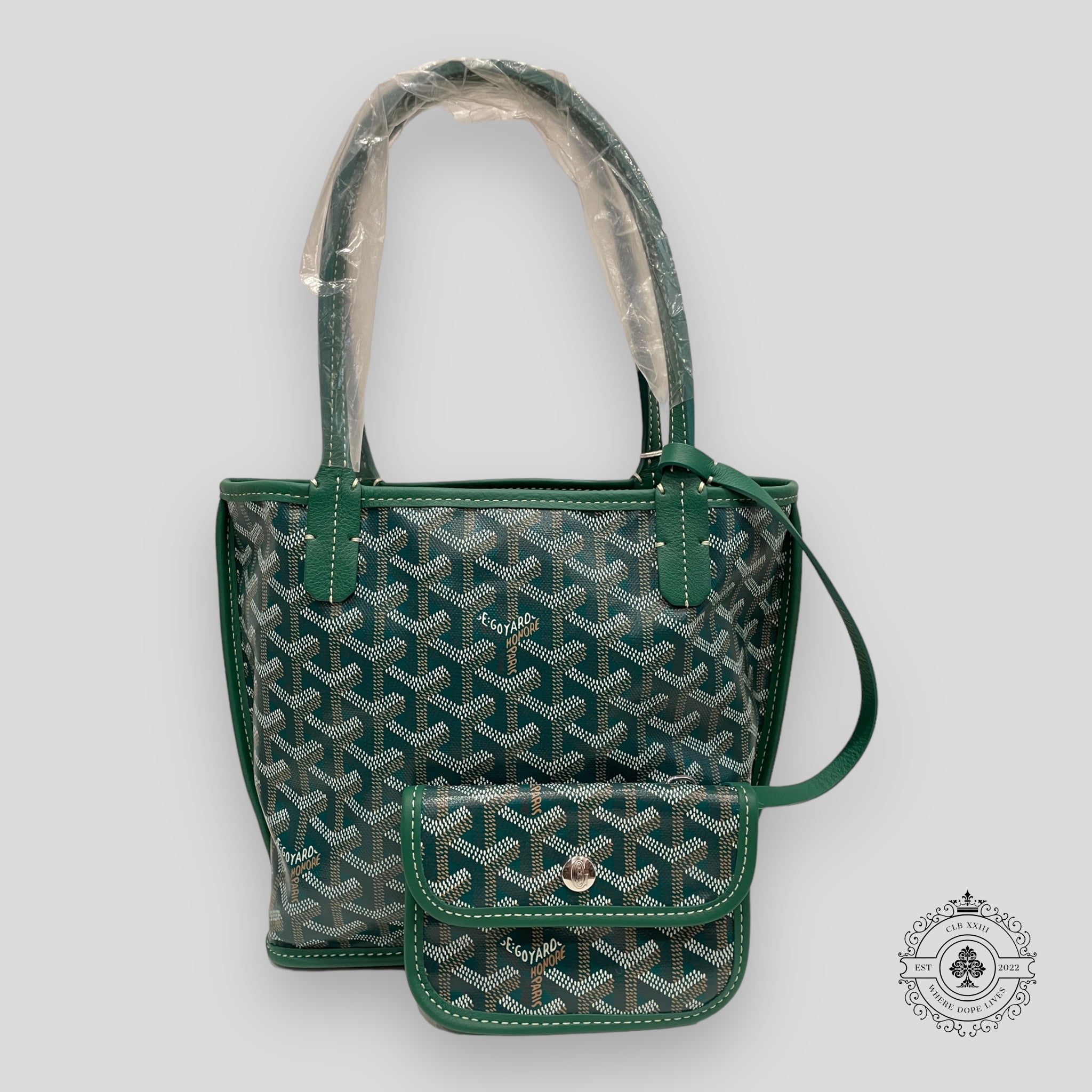 Goyard Anjou Mini Vert Bag in Green