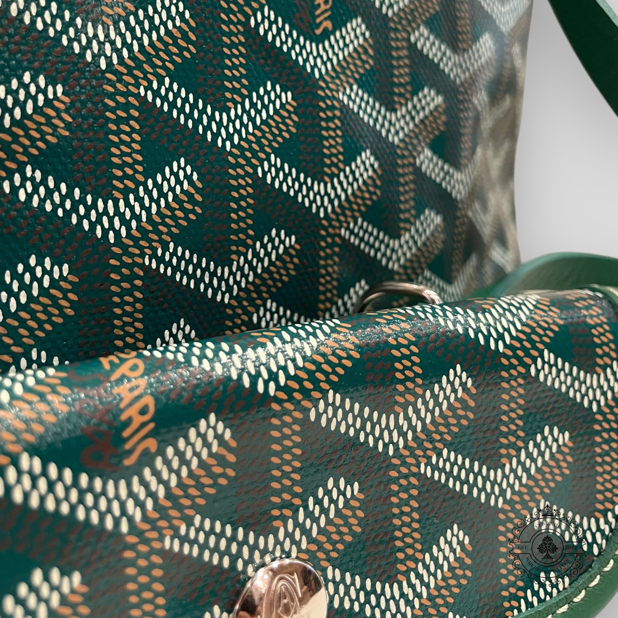 Goyard Anjou Mini Vert Bag in Green