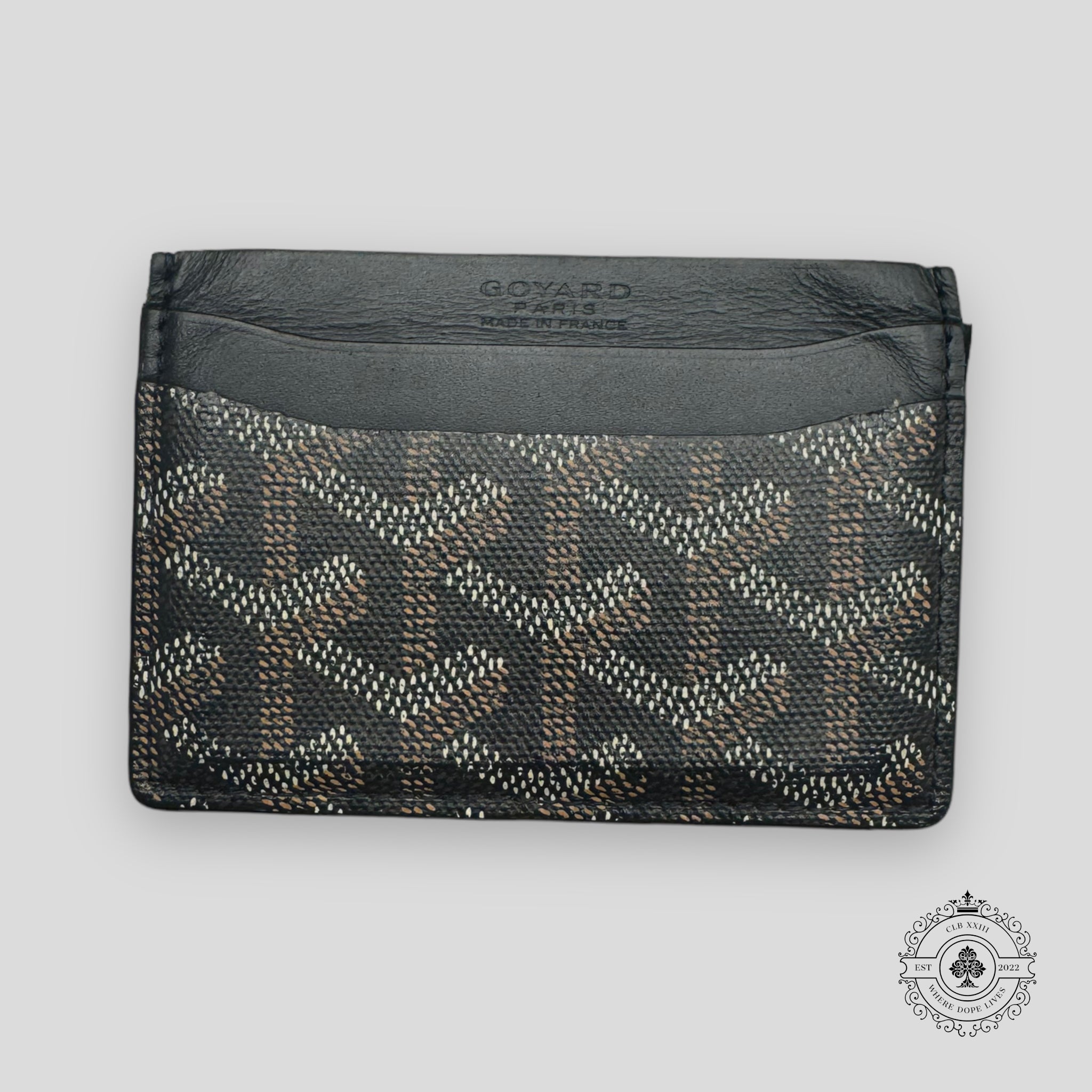 Goyard Saint Sulpice Cardholder in Black