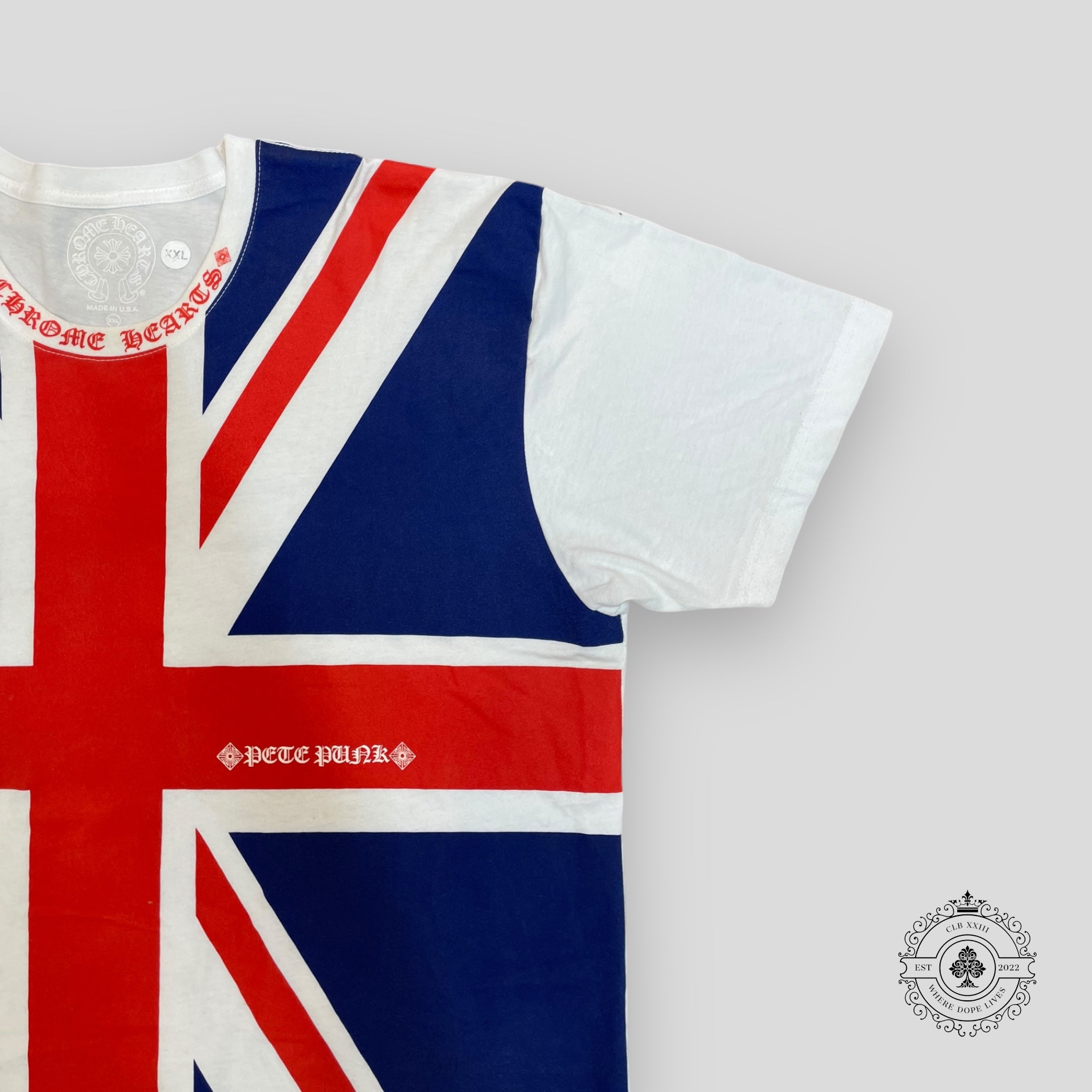Chrome Hearts Union Jack Flag Shirt