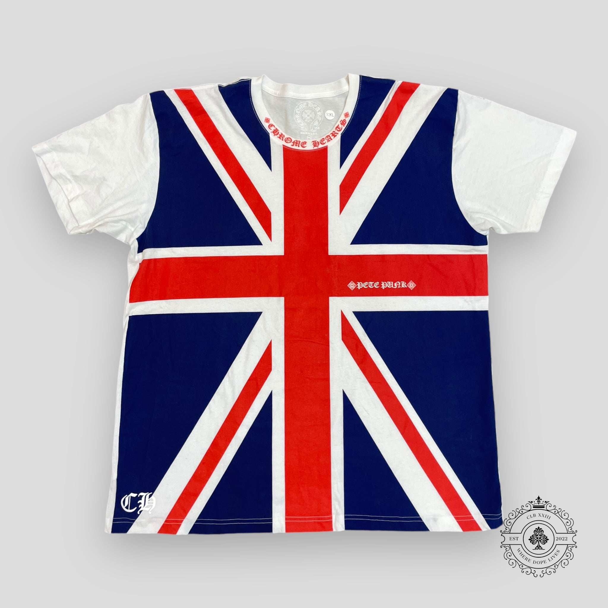 Chrome Hearts Union Jack Flag Shirt