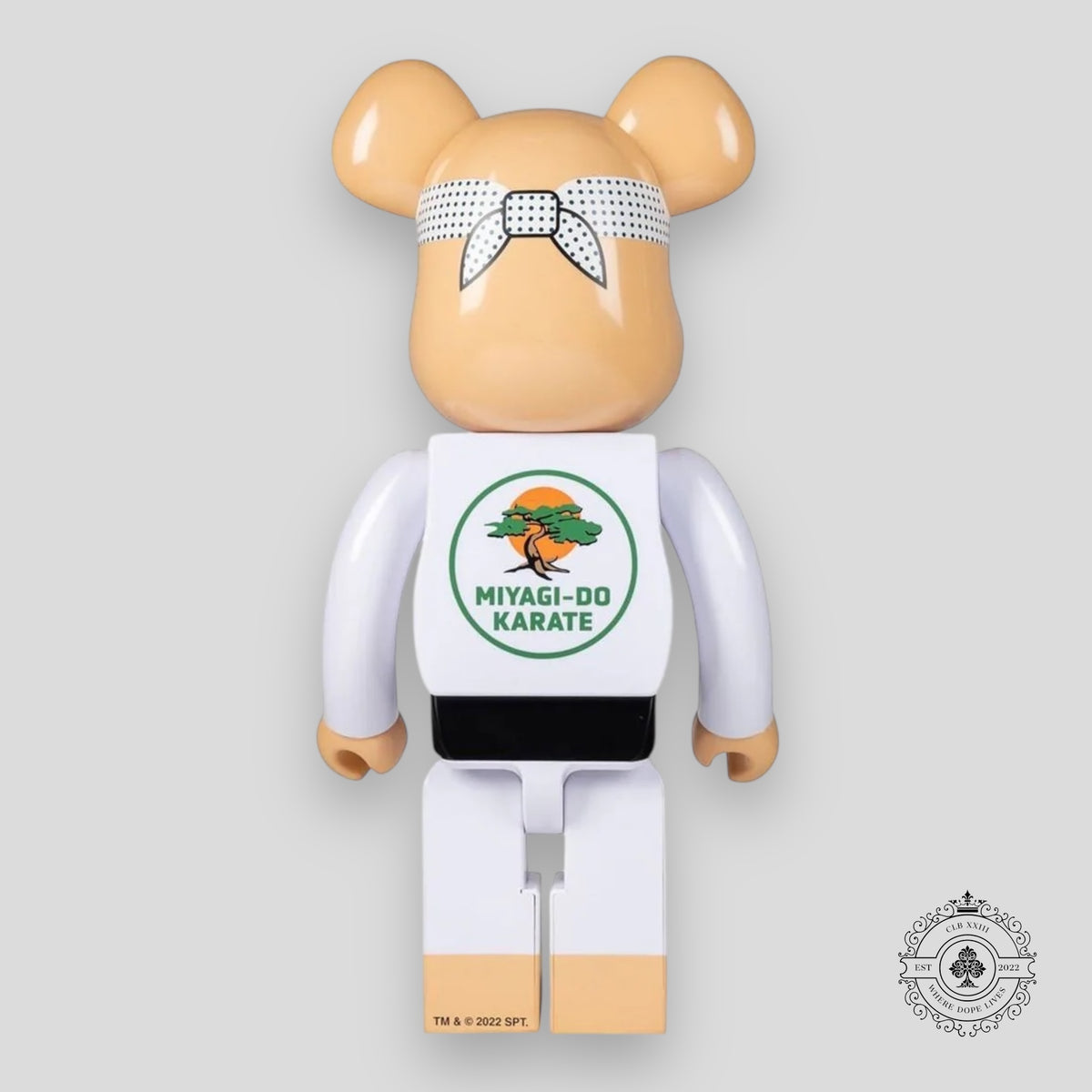 Bearbrick Cobra Kai Miyagi-Do Karate 1000%