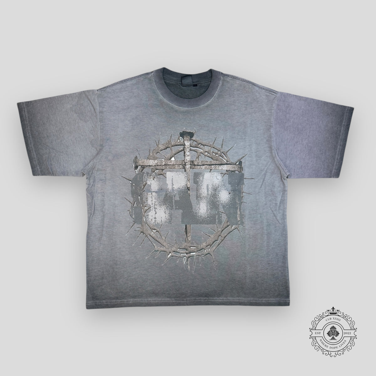 Saint Vanity Light Grey Tee