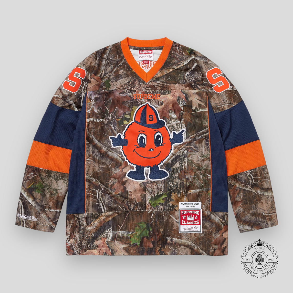 Supreme Mitchell & Ness NCAA 'Cuse Hockey Jersey