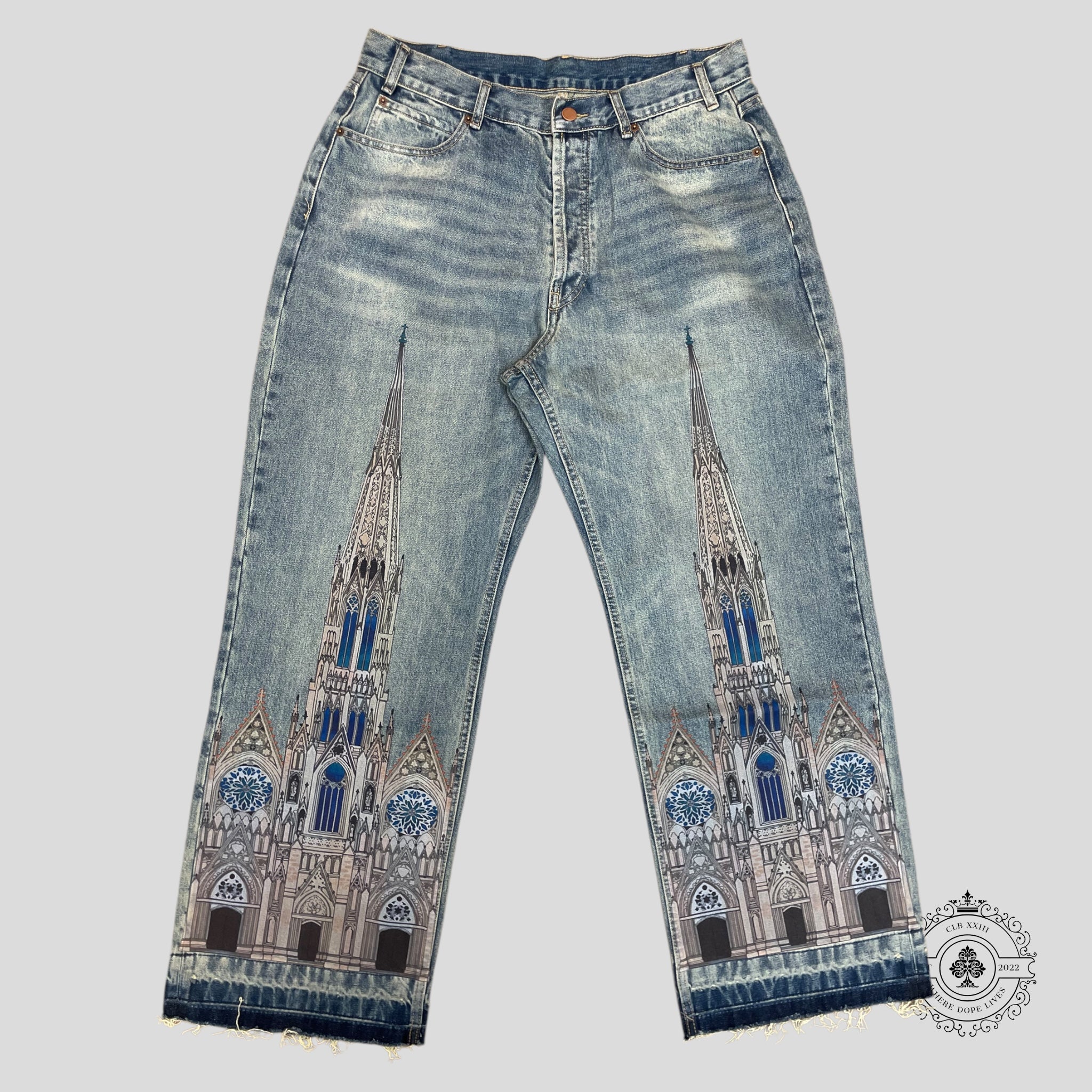 Bravest Studios Blue Cathedral Denim Jeans