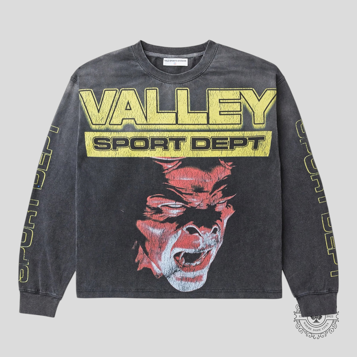 Vale Hellboy Longsleeve Tee in Black