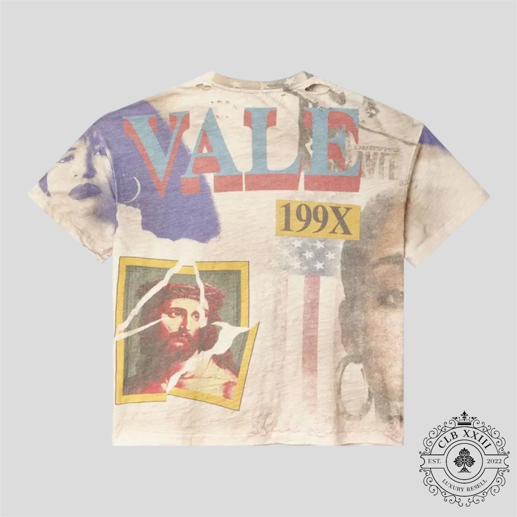 Vale Crash Tee in Beige