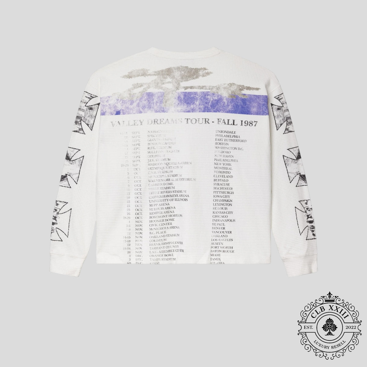 Vale Forever Slam Long Sleeve Thermal in White