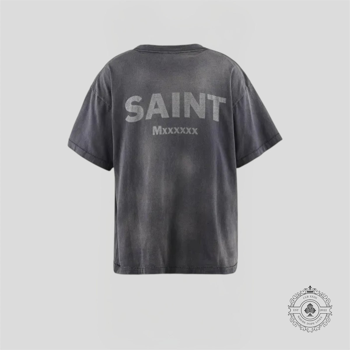 Saint Michael Neon Genesis Tee in Black