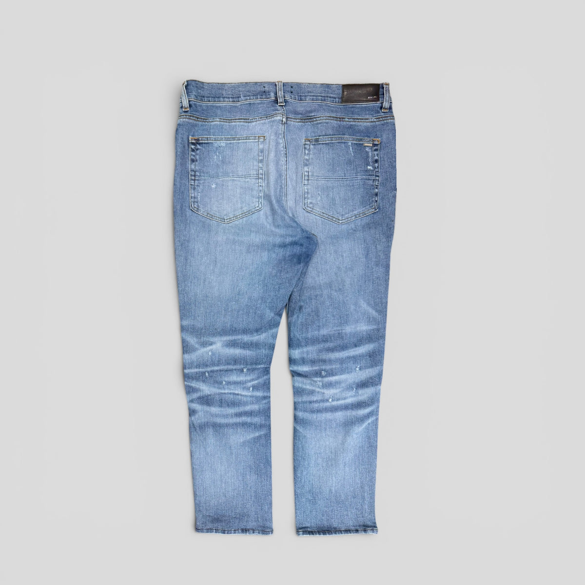 Amiri Palm Tree Patch Jeans in Indigo