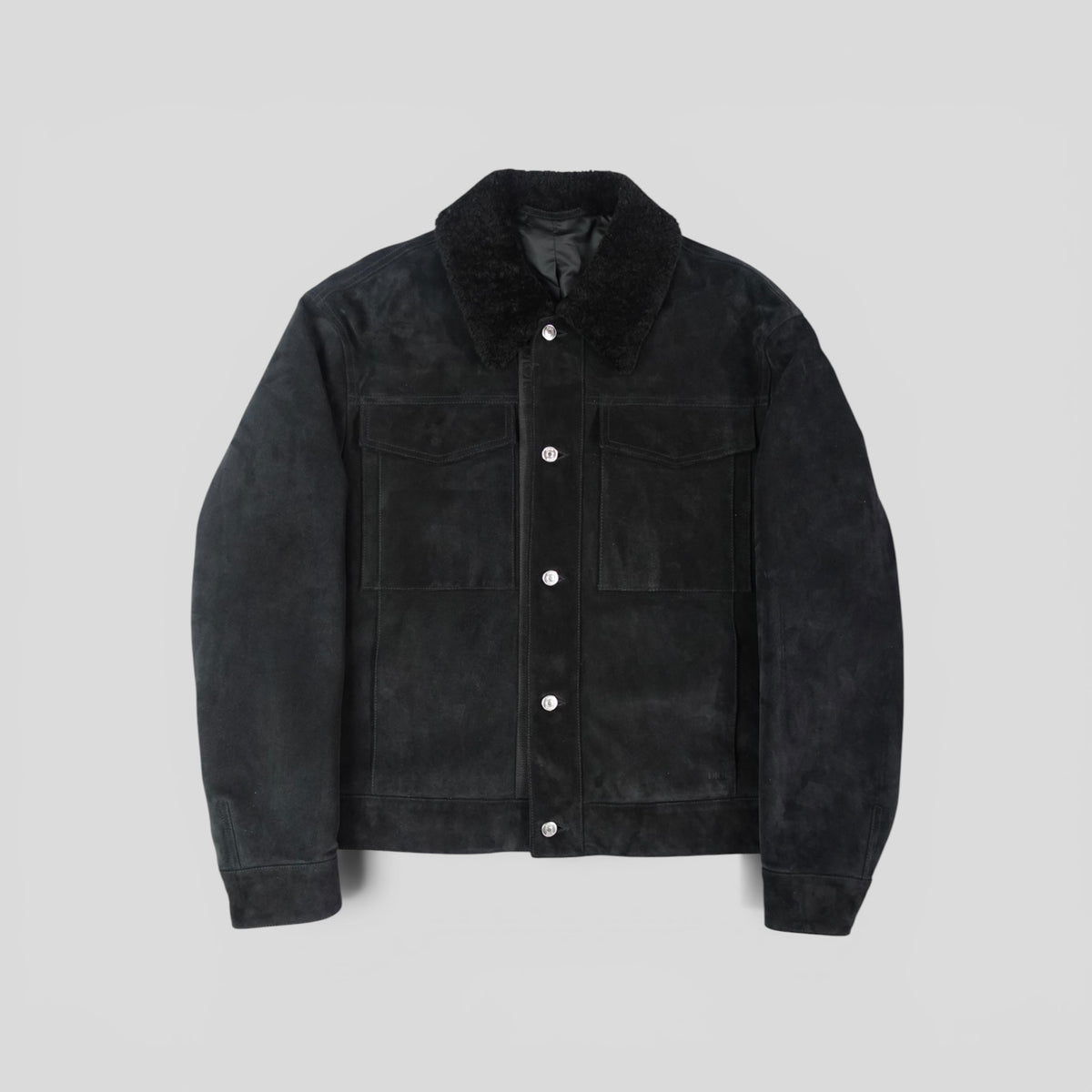 Dior Black Suede Jacket in Black