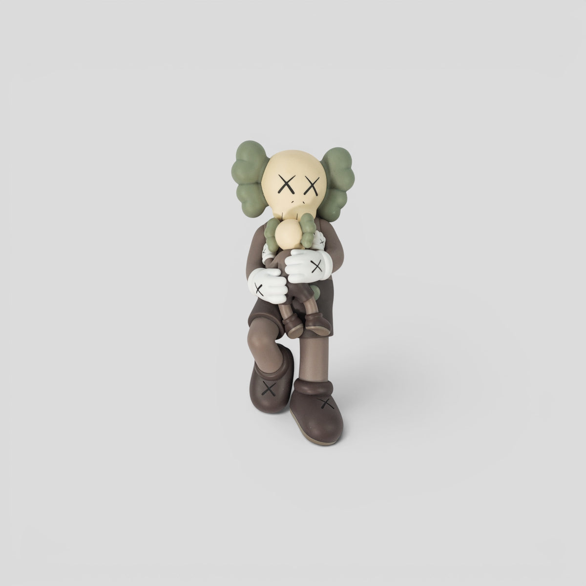 Kaws Holiday Singapore Vinyl Figure in Brown