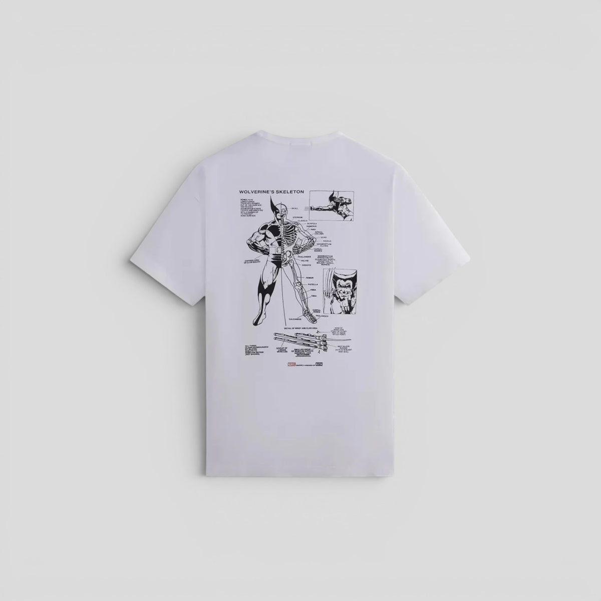 KITH X Marvel Anatomy Tee in White