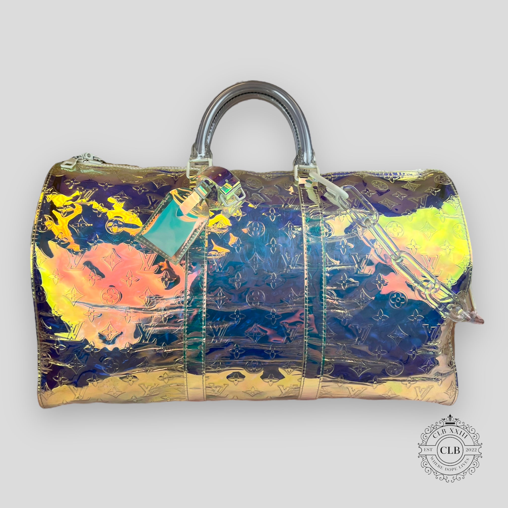 LOUIS VUITTON KEEPALL BANDOULIERE 50 - IRIDESCENT PRISM