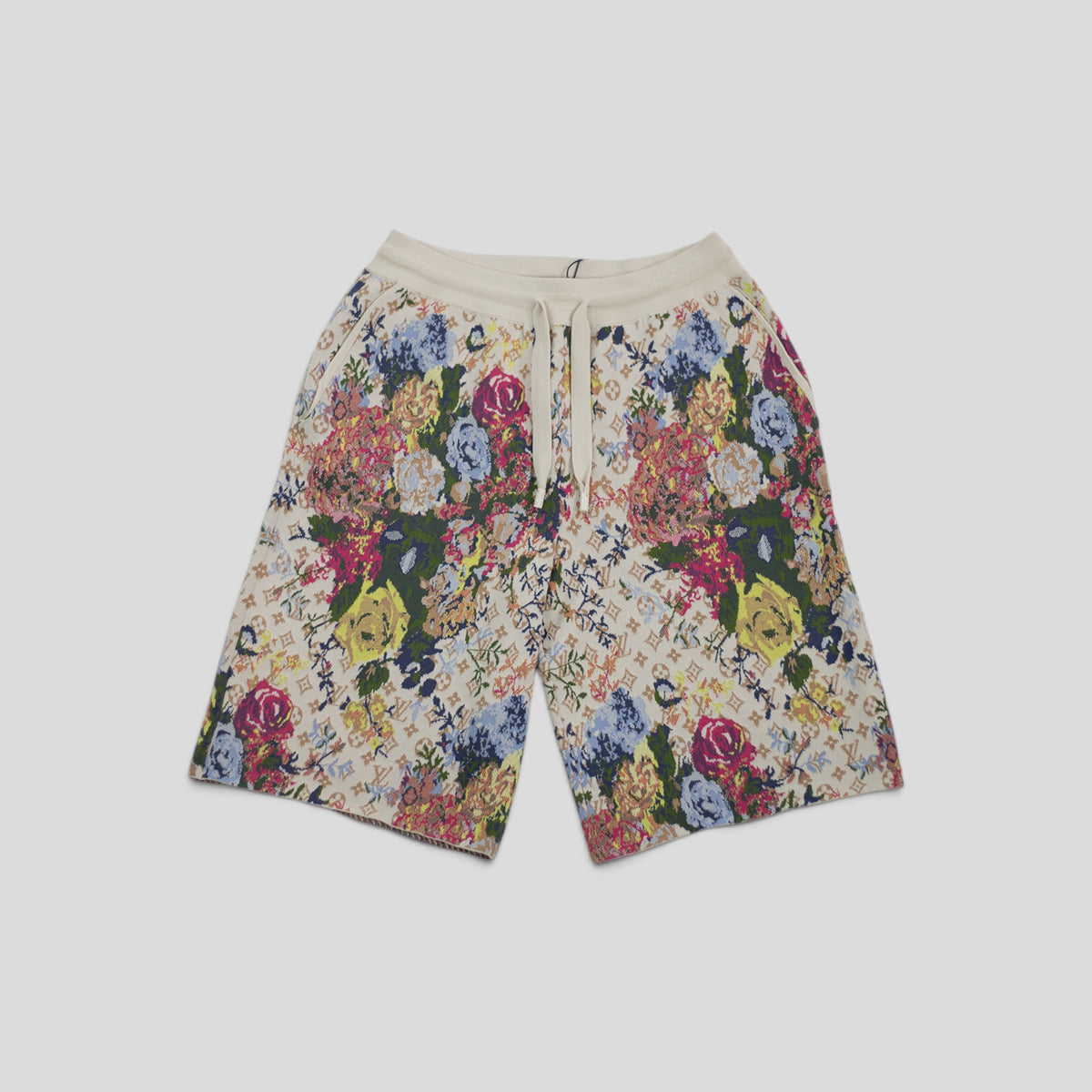 Louis Vuitton Flower Graphic Shorts in Multicolor