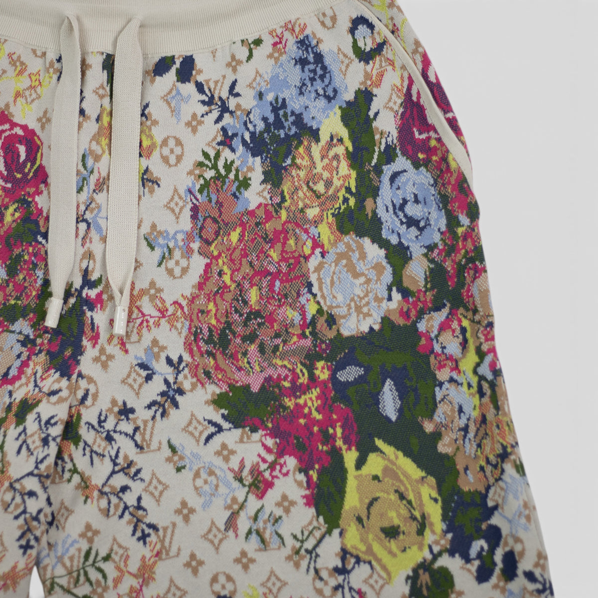Louis Vuitton Flower Graphic Shorts in Multicolor