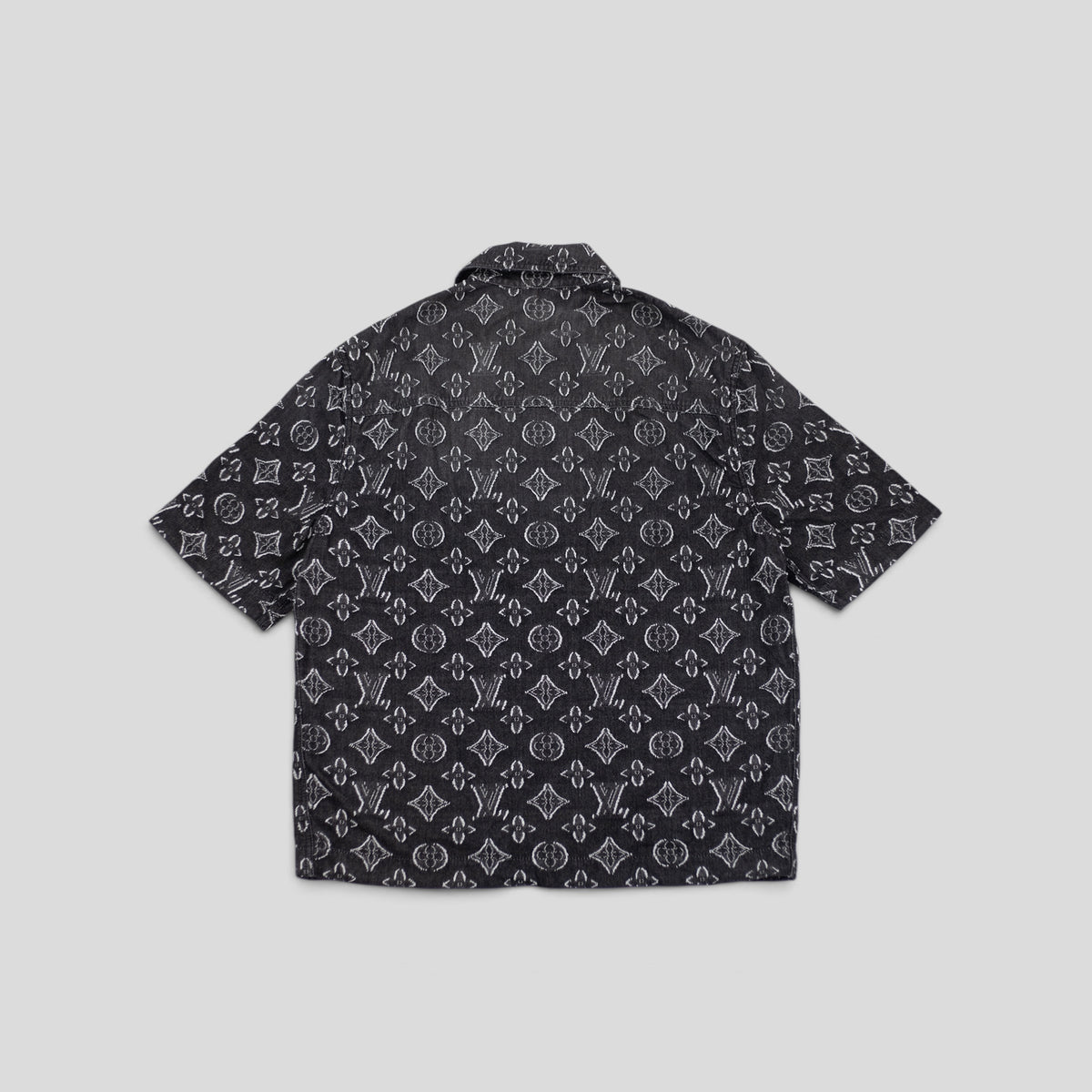 Louis Vuitton Monogram Chambray Shirt in Grey