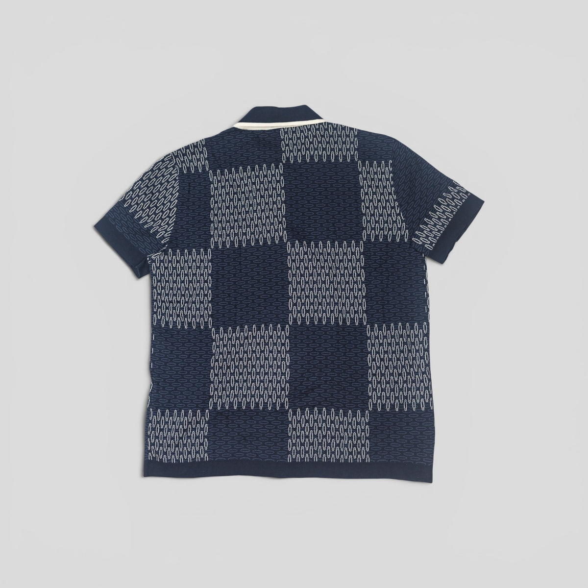 Louis Vuitton Damier Jacquard Quilted Cotton Button Up Shirt