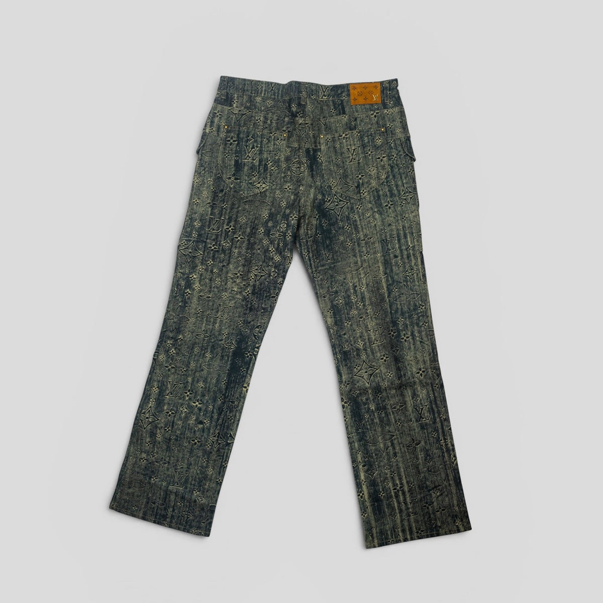 Louis Vuitton Monogram Tailored Denim Jeans