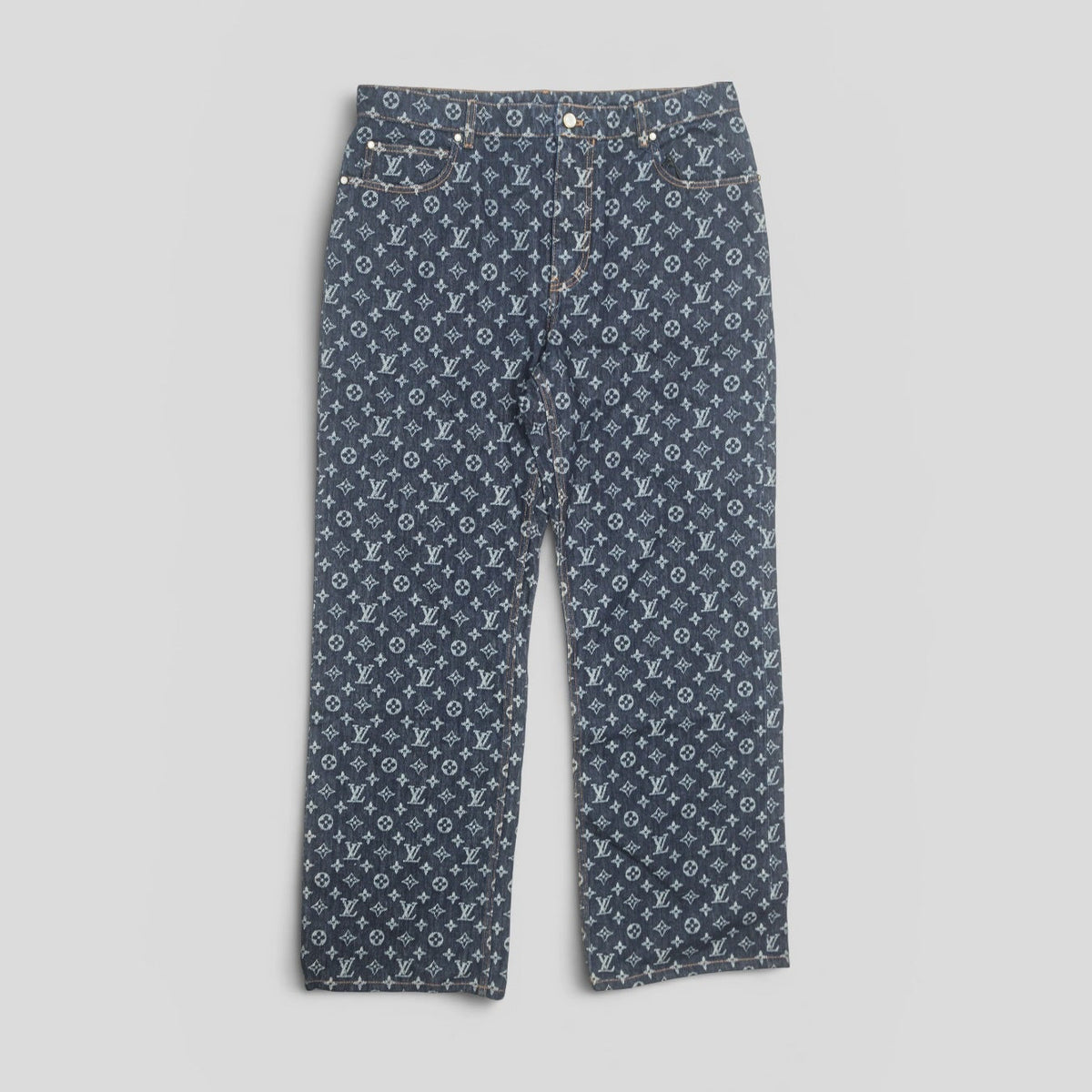 Louis Vuitton Jacquard Skate Denim Jeans