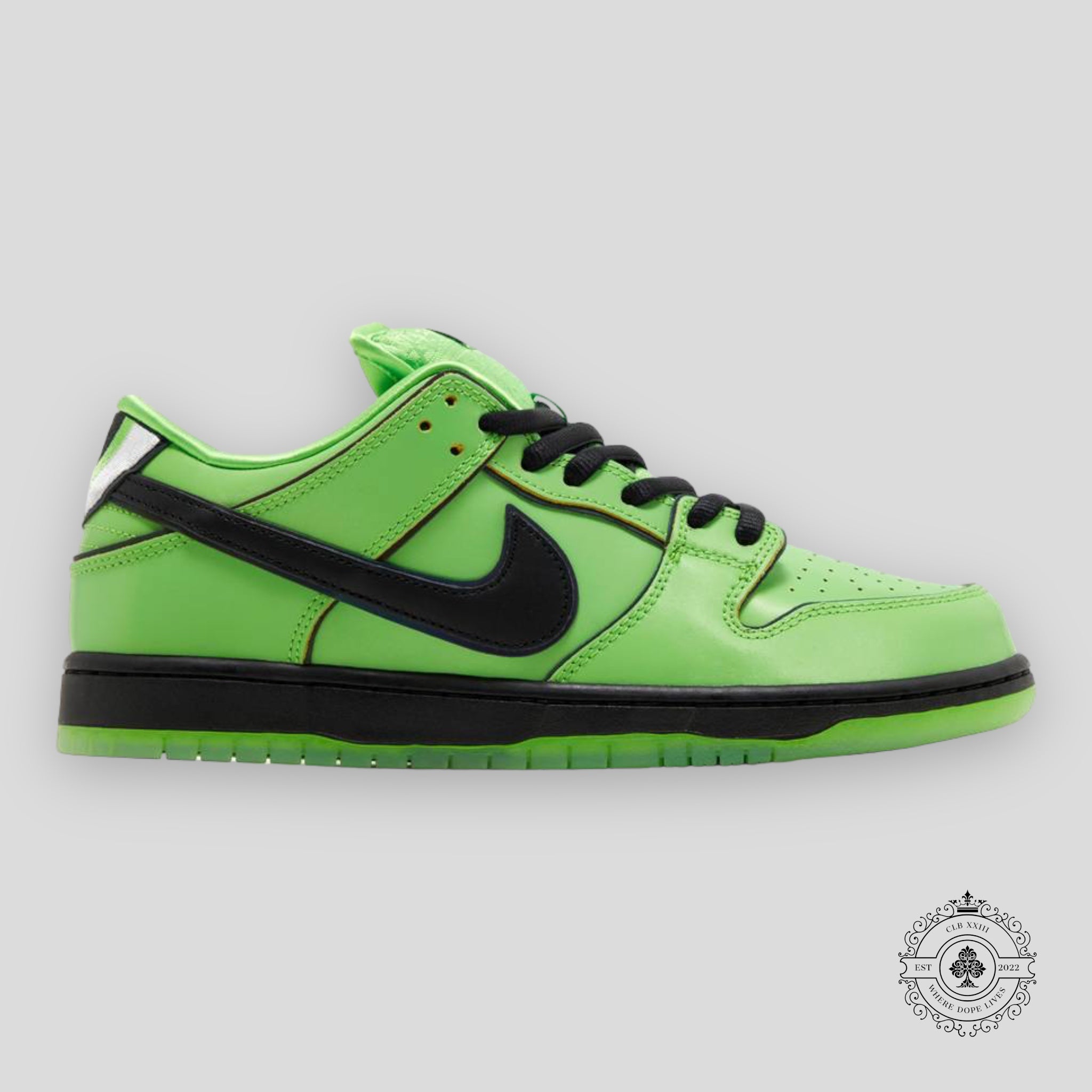 Nike SB Dunk Low “The Powerpuff Girls Buttercup”