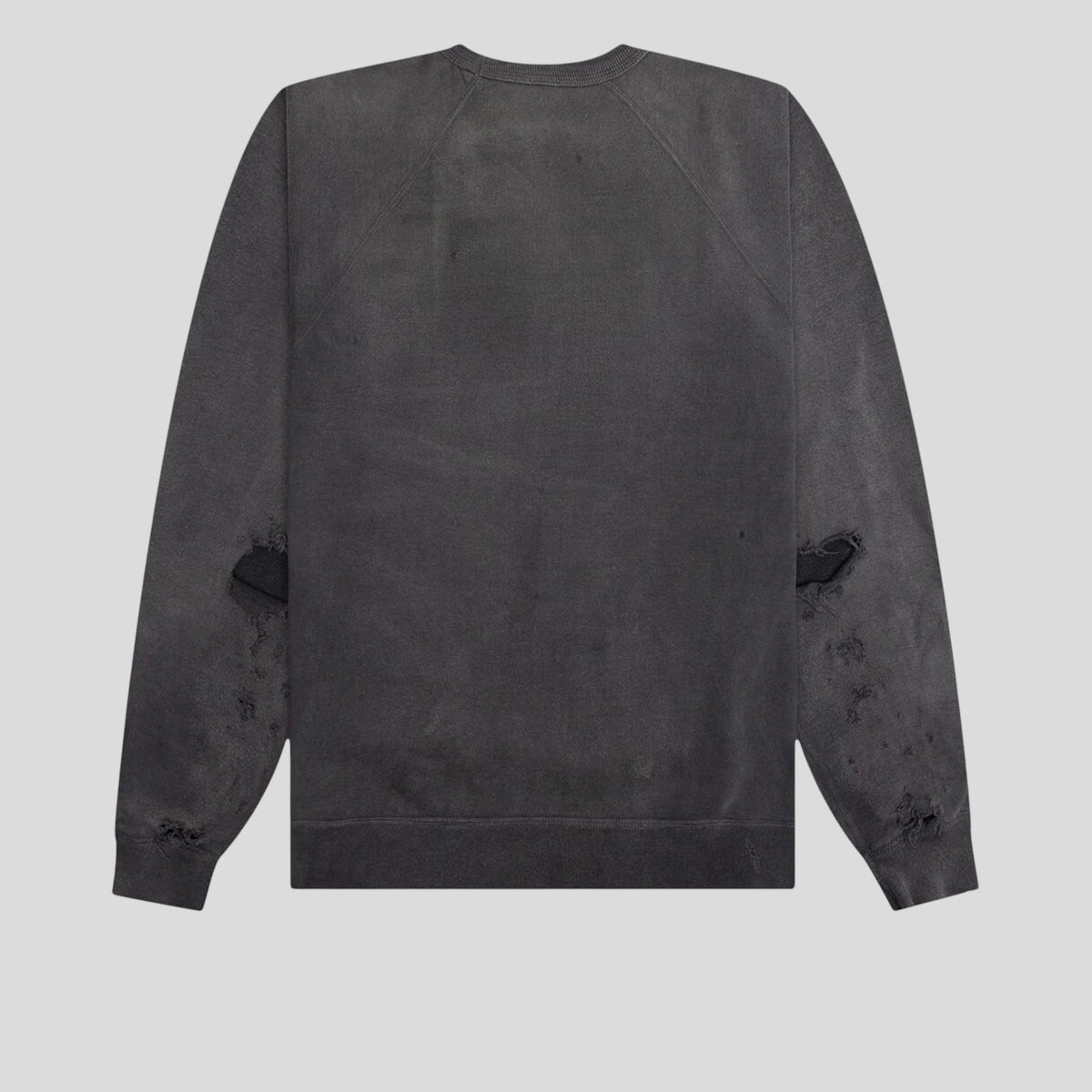 SAINT MICHAEL X DENIM TEARS HELL CREW SWEATER - BLACK