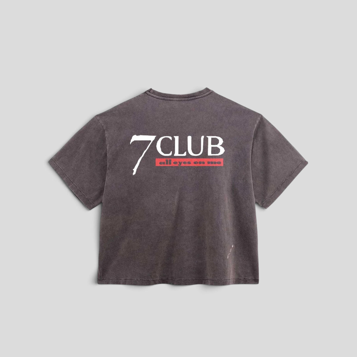 Triple Sevens Tupac Tee in Aged Black