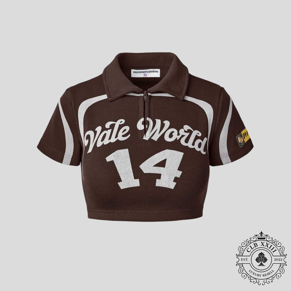 Vale 007 Berlin Rugby Shirt in Brown