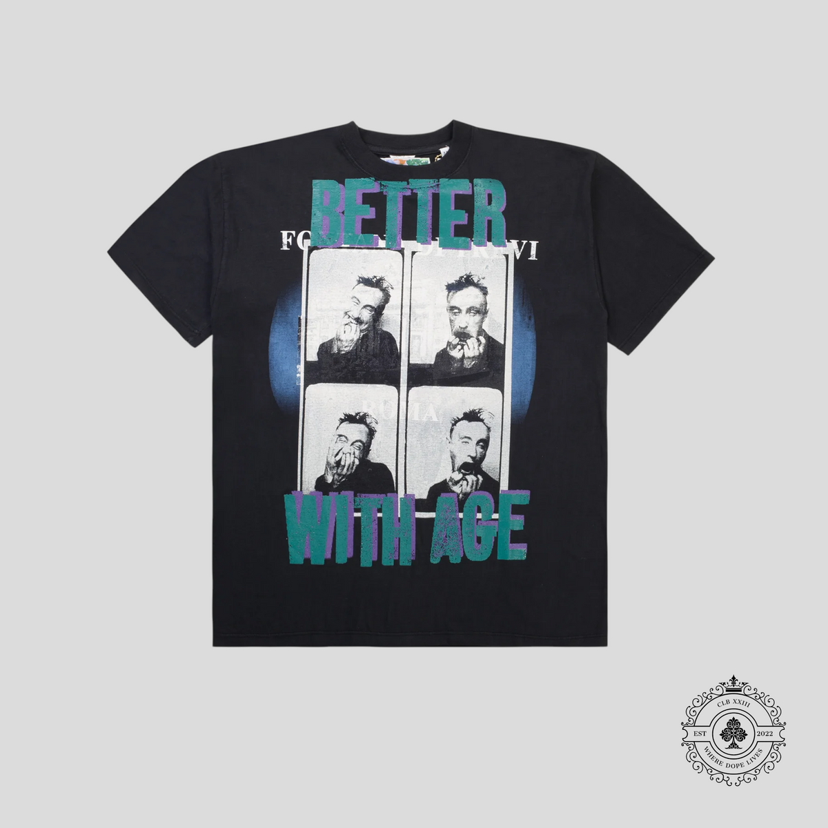 Better With Age Weirdo Tee in Black