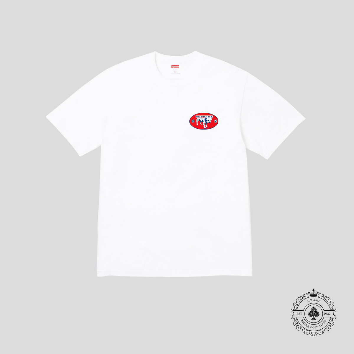 Supreme Dalmatian Tee in White