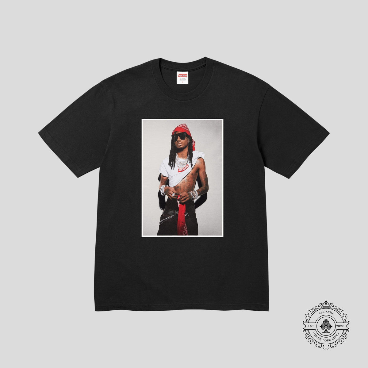 Supreme Playboi Carti Tee in Black