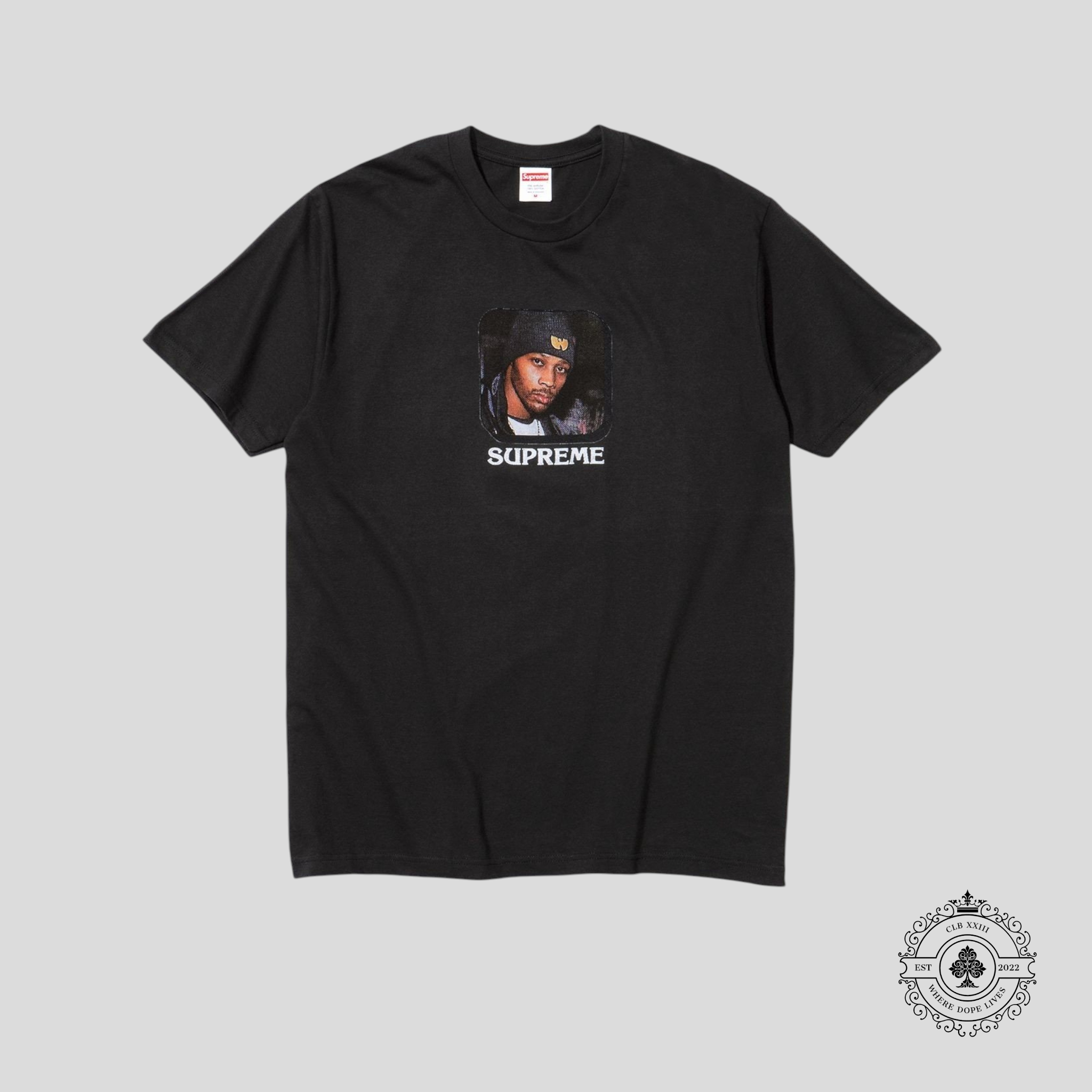 Supreme Wu-Tang Clan Tee in Black