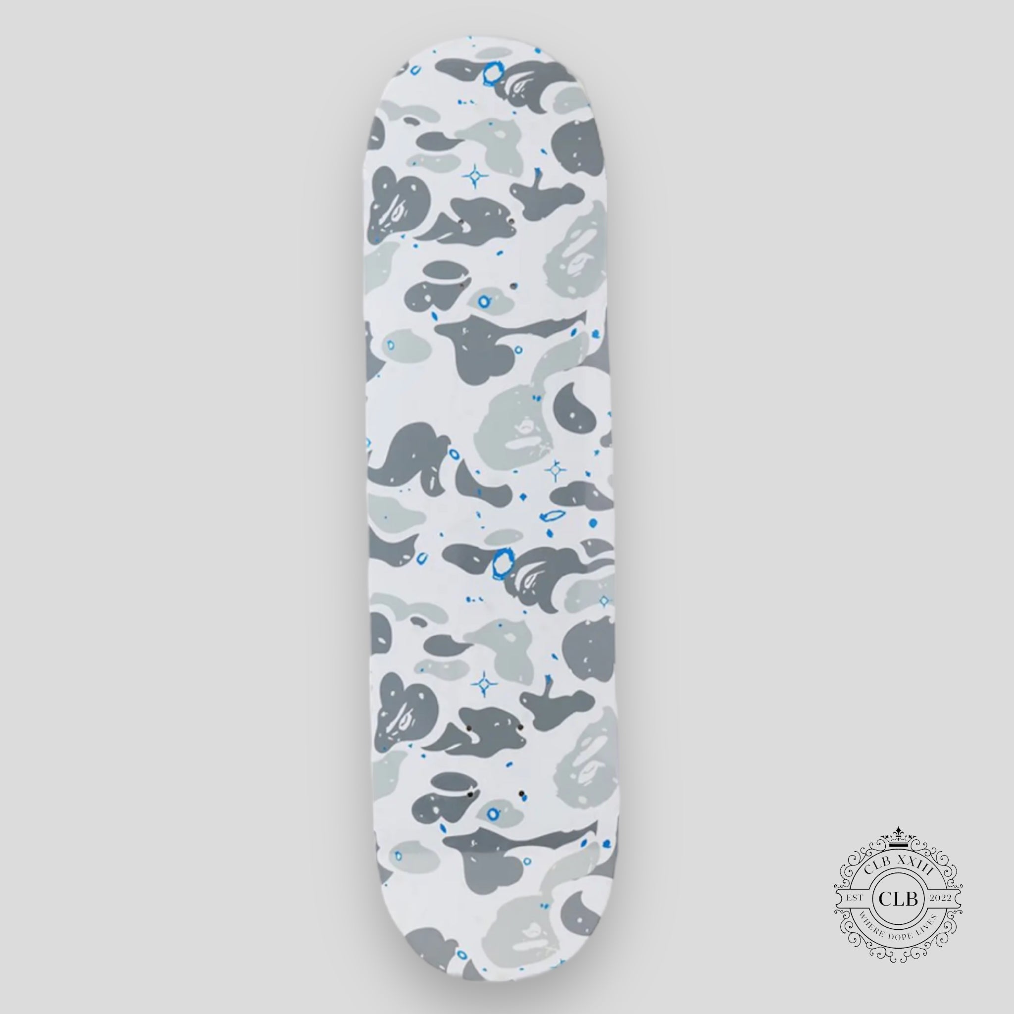 BAPE SPACE CAMO SKATE DECK