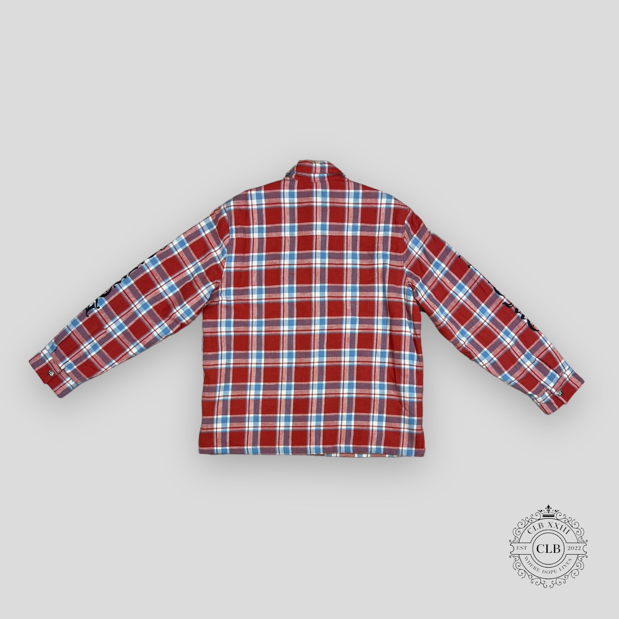 Chrome Hearts Padded Flannel Shirt