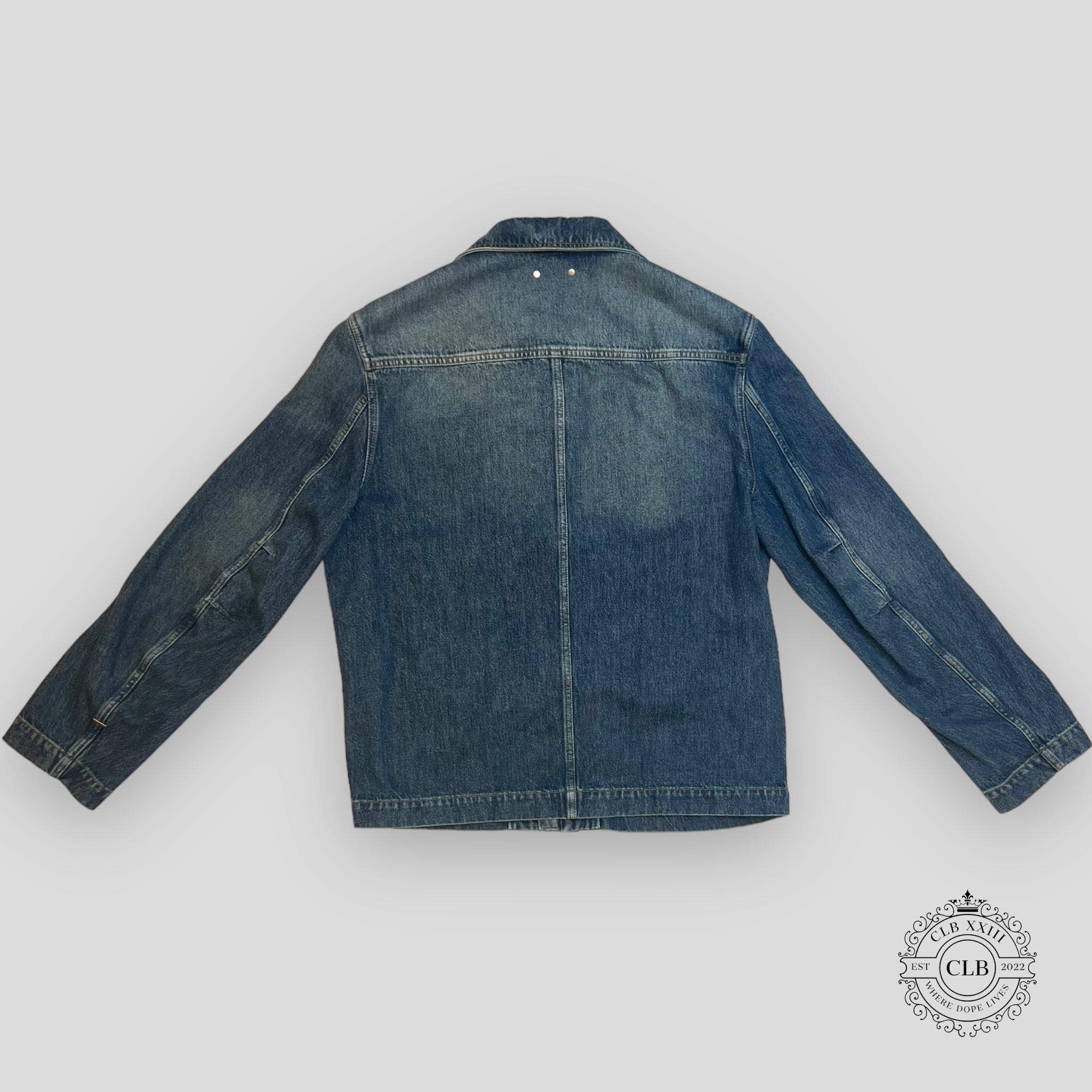 LOUIS VUITTON MONOGRAM LIGHT DENIM JACKET - INDIGO