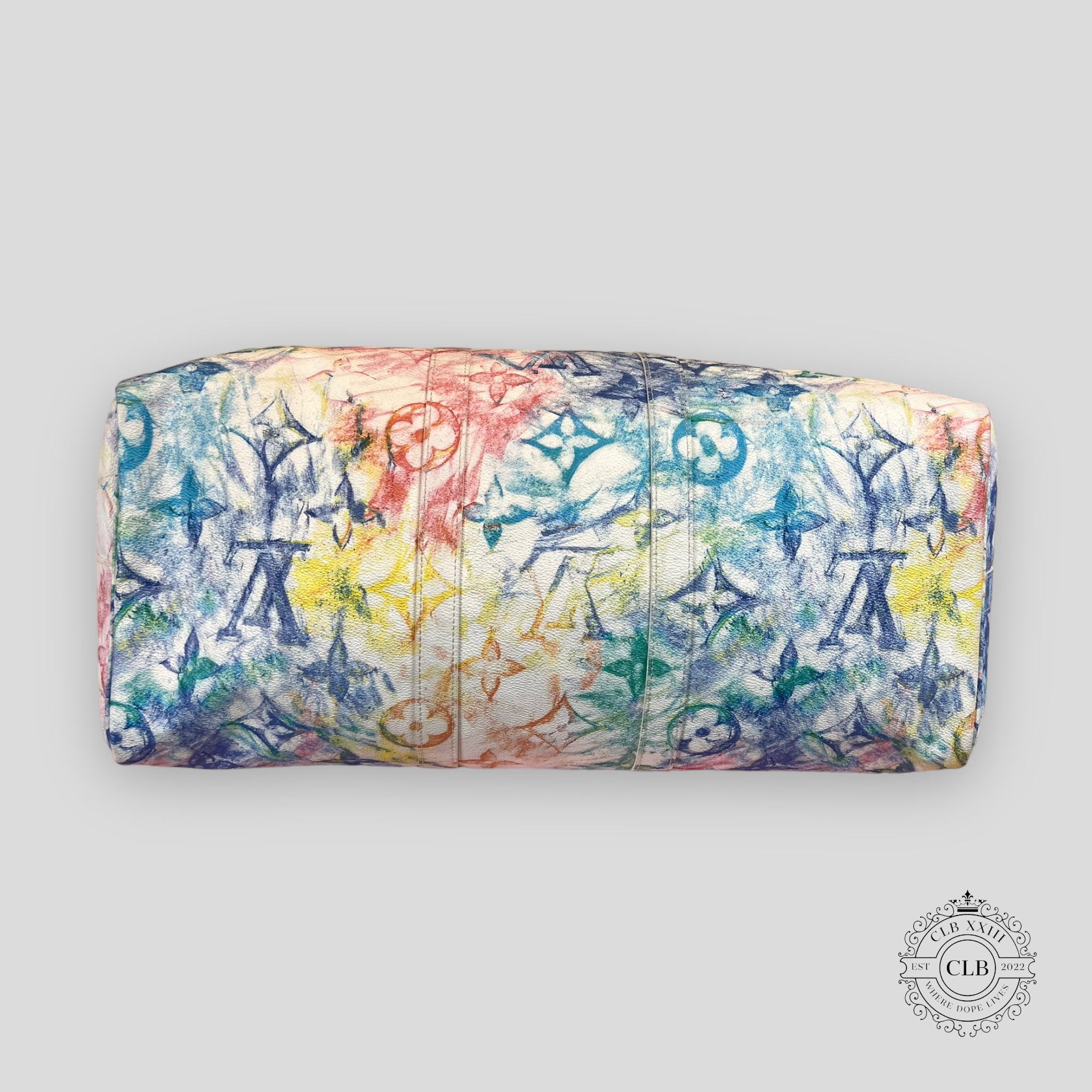 LOUIS VUITTON PASTEL MONOGRAM KEEPALL 50