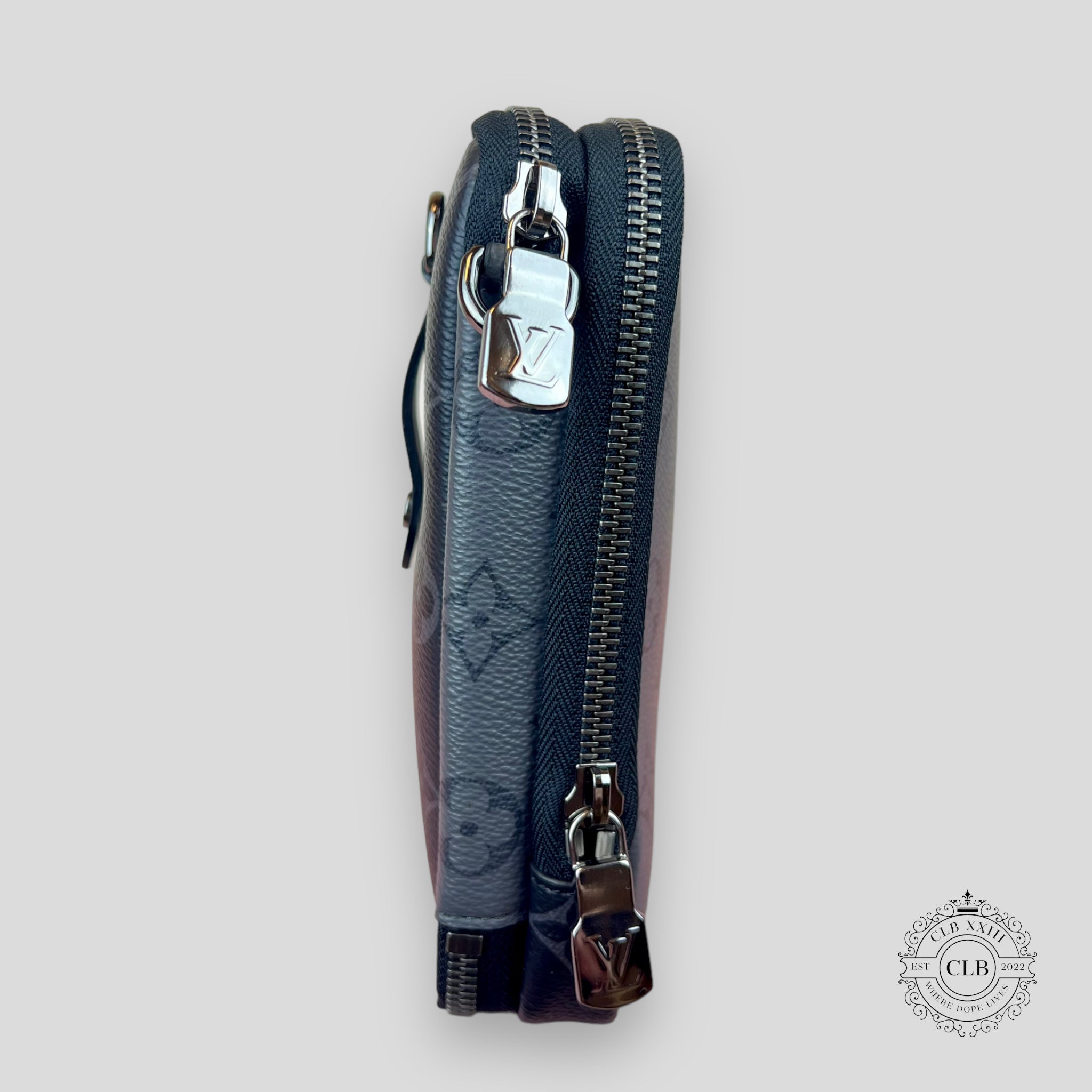 LOUIS VUITTON MONOGRAM DOUBLE PHONE POUCH