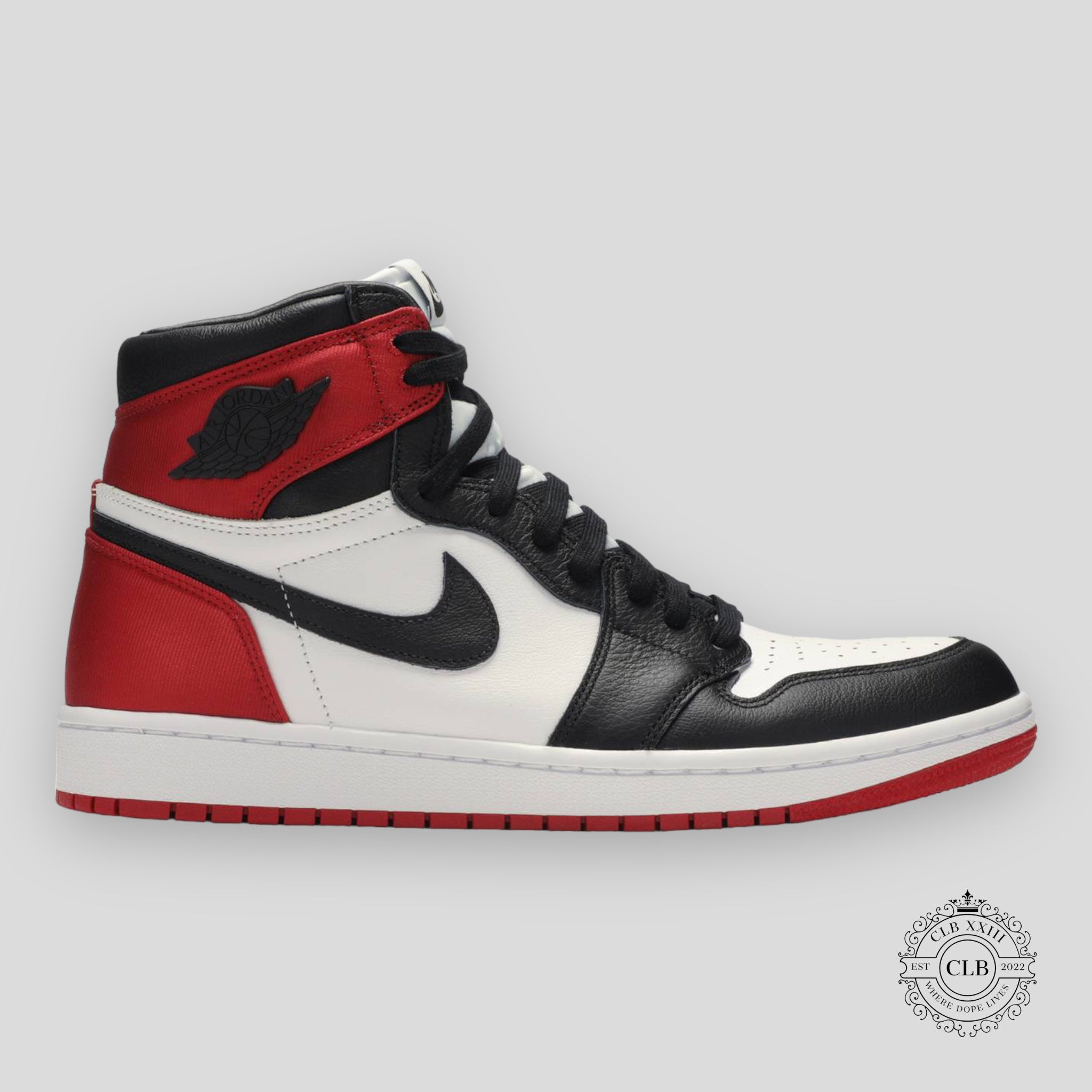 AIR JORDAN 1 RETRO HIGH OG (W) "SATIN BLACK TOE"