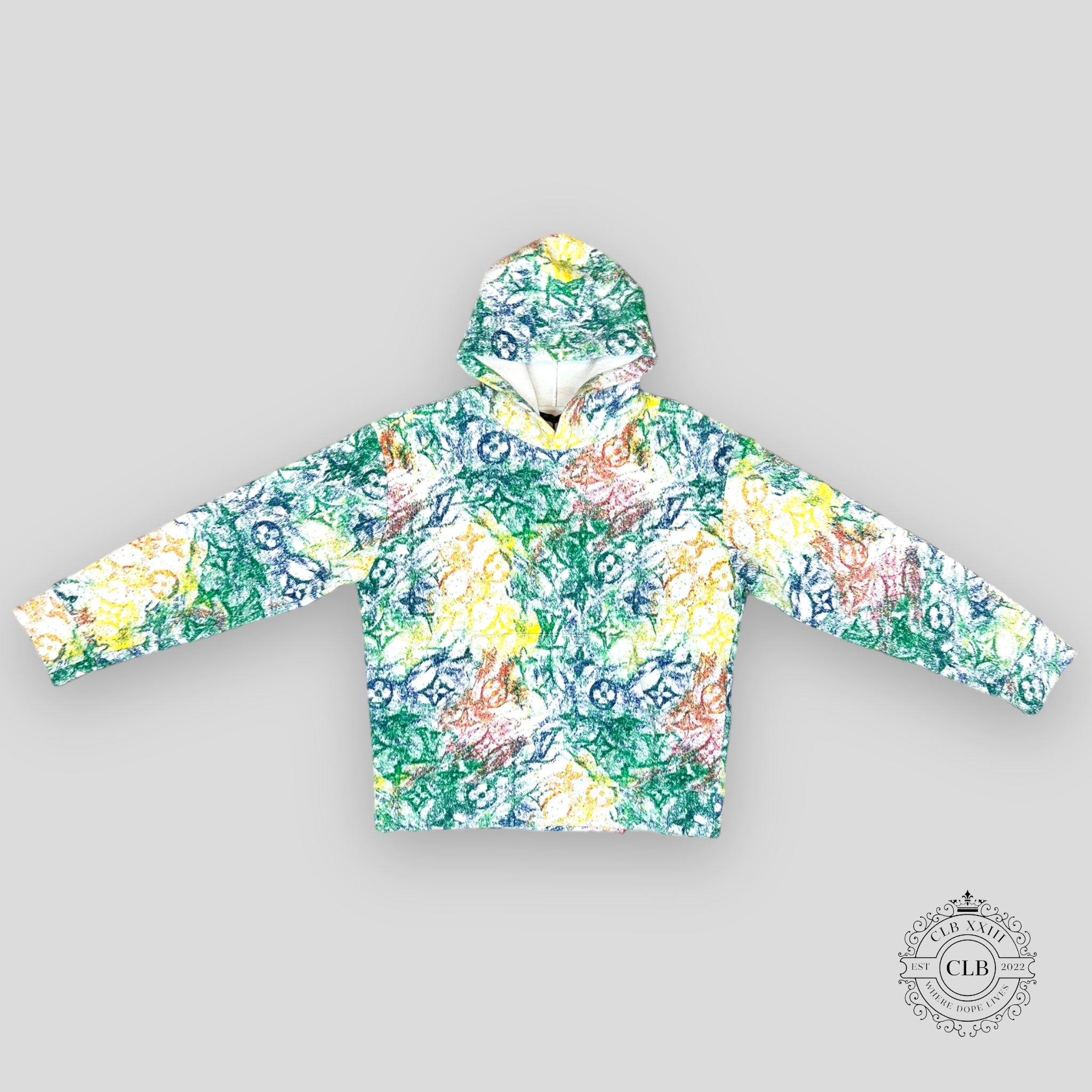 LOUIS VUITTON PASTEL WATERCOLOR HOODIE