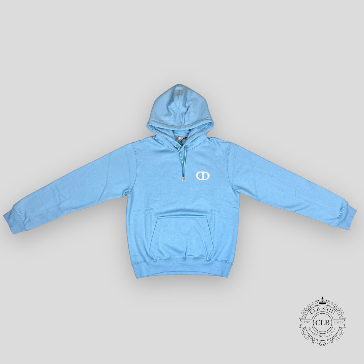 Dior CD Hoodie in Blue
