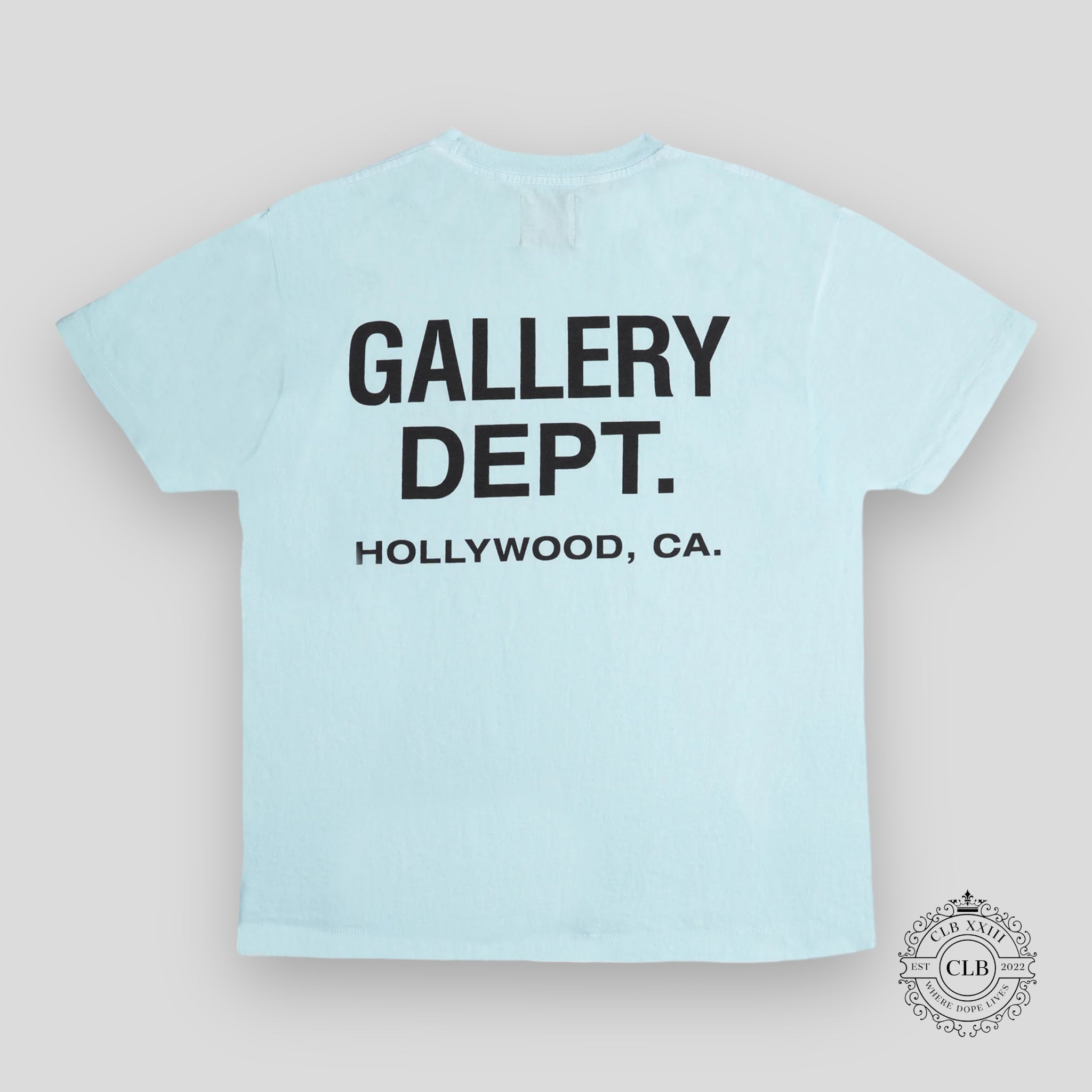 GALLERY DEPT. SOUVENIR TEE - BABY BLUE