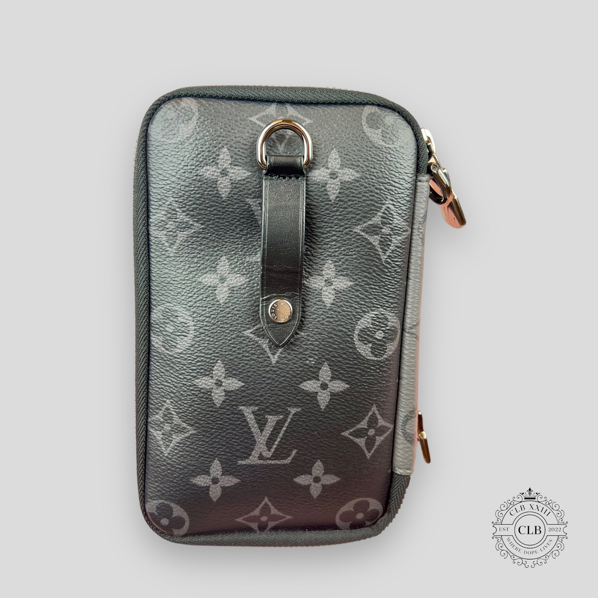 LOUIS VUITTON MONOGRAM DOUBLE PHONE POUCH