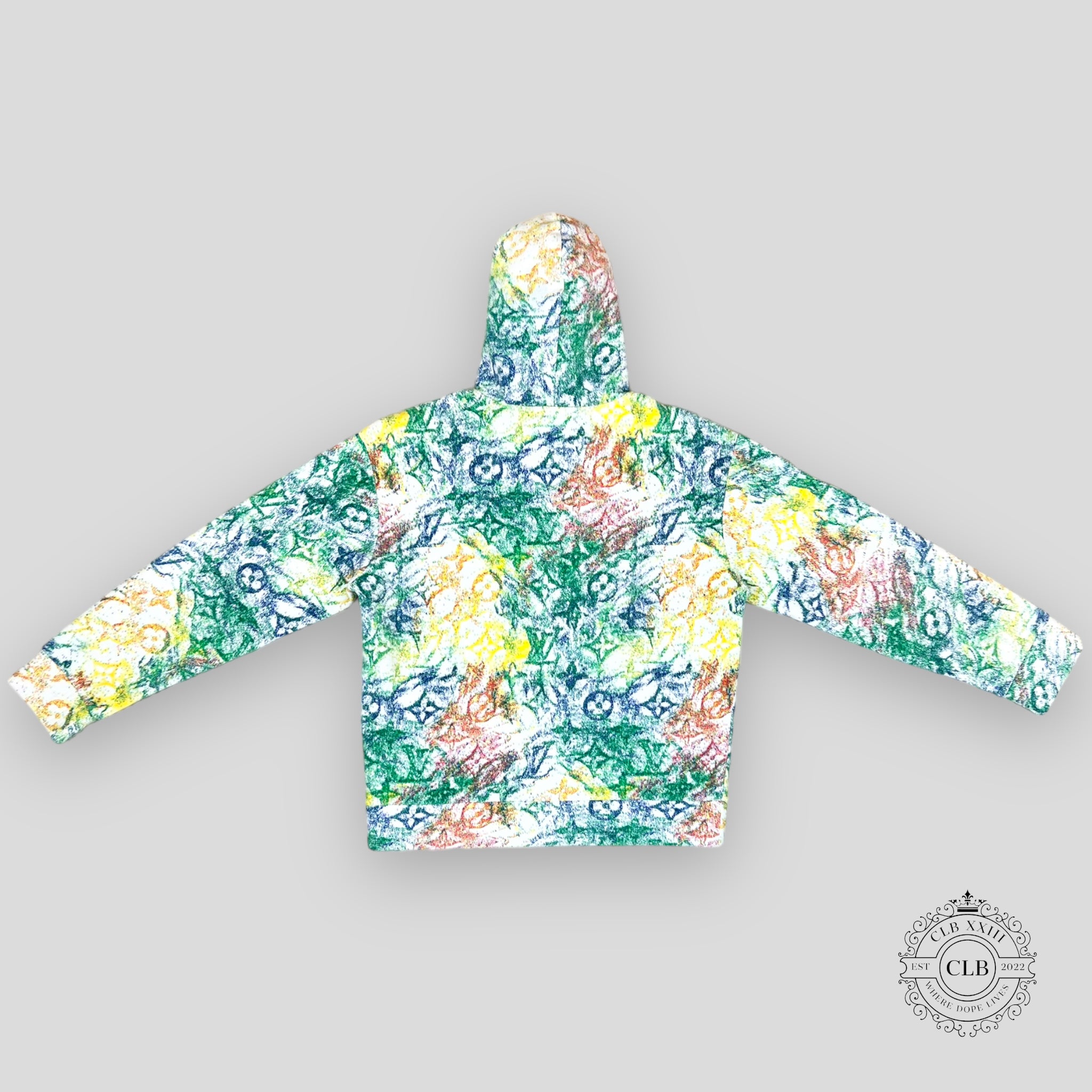 LOUIS VUITTON PASTEL WATERCOLOR HOODIE