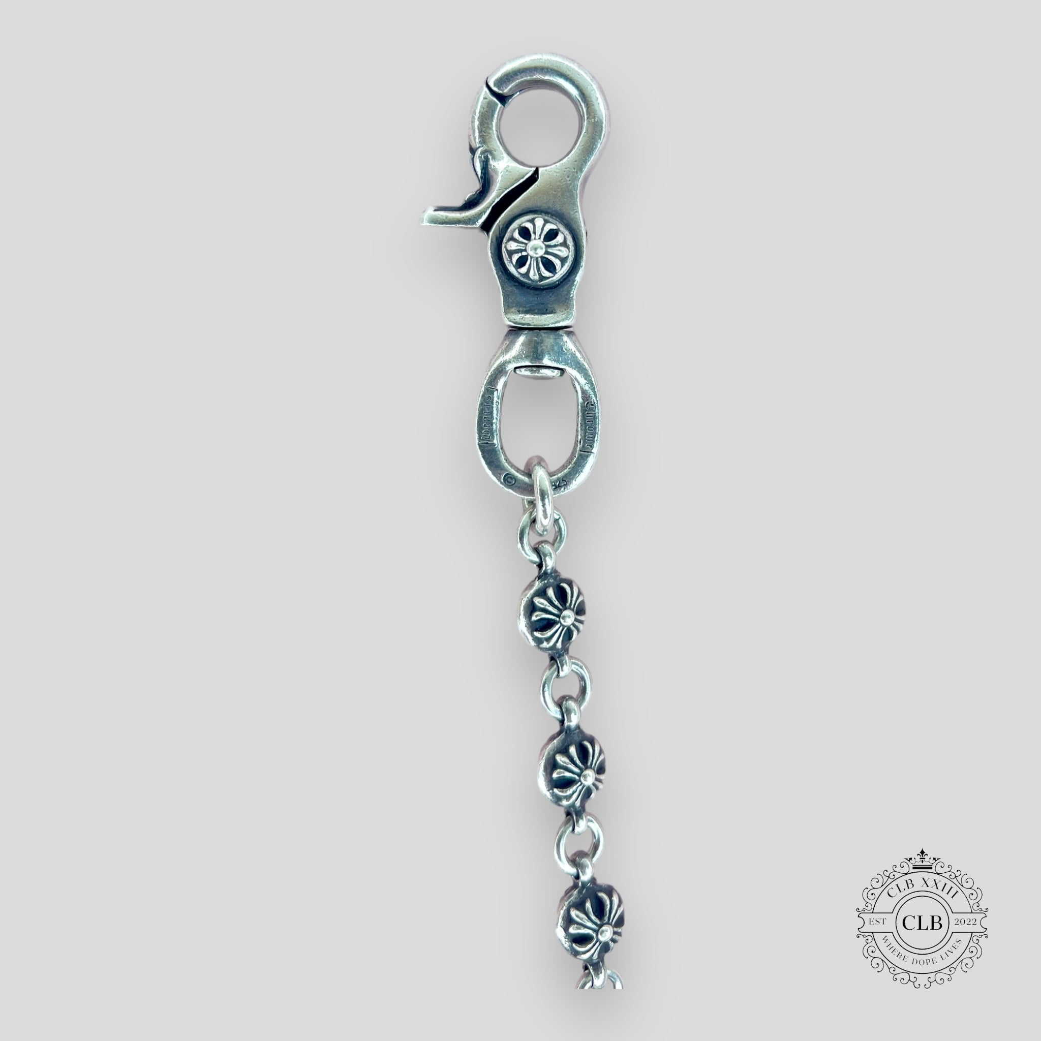 CHROME HEARTS CROSS BALL WALLET CHAIN