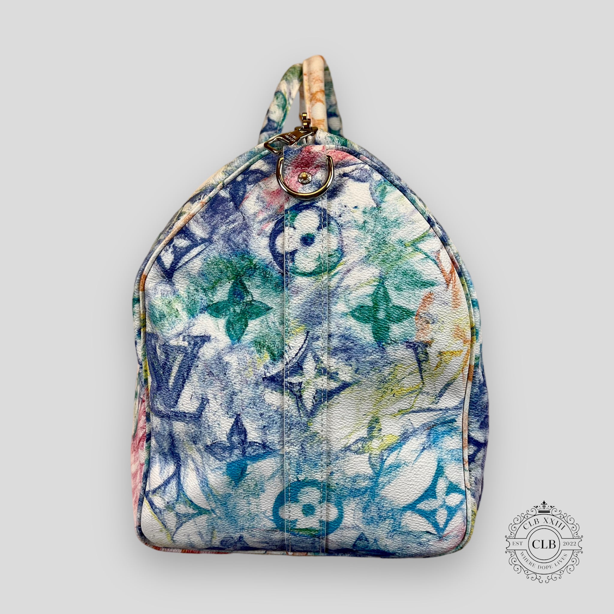 LOUIS VUITTON PASTEL MONOGRAM KEEPALL 50