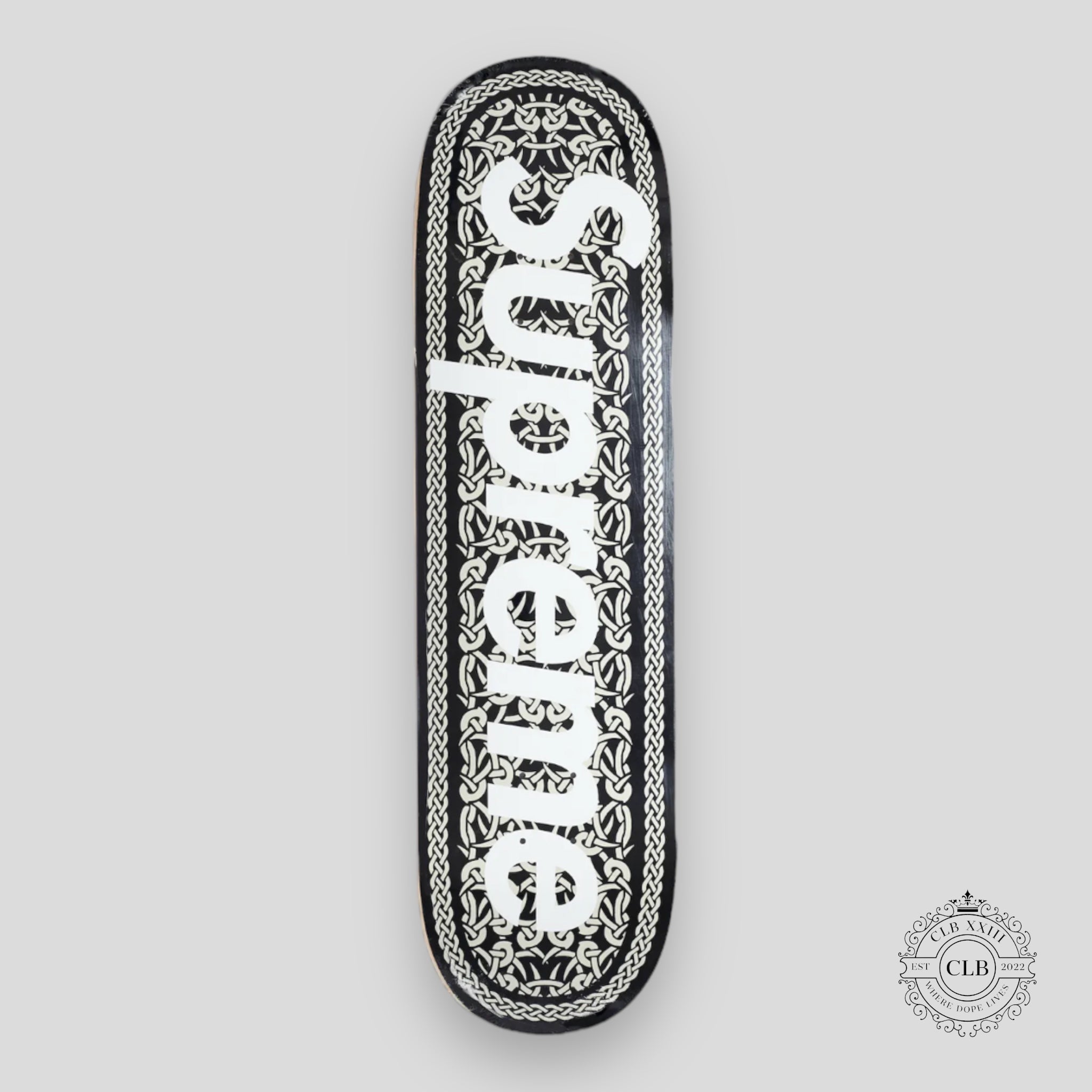 SUPREME CELTIC KNOT SKATE DECK