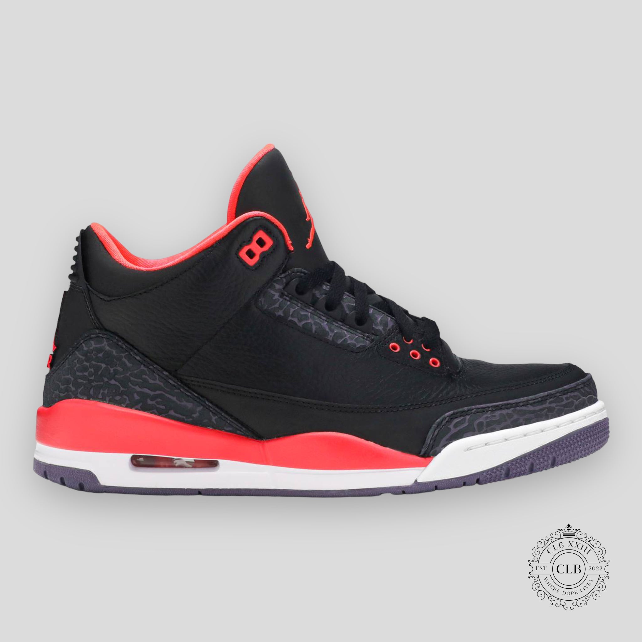 AIR JORDAN 3 RETRO "CRIMSON"
